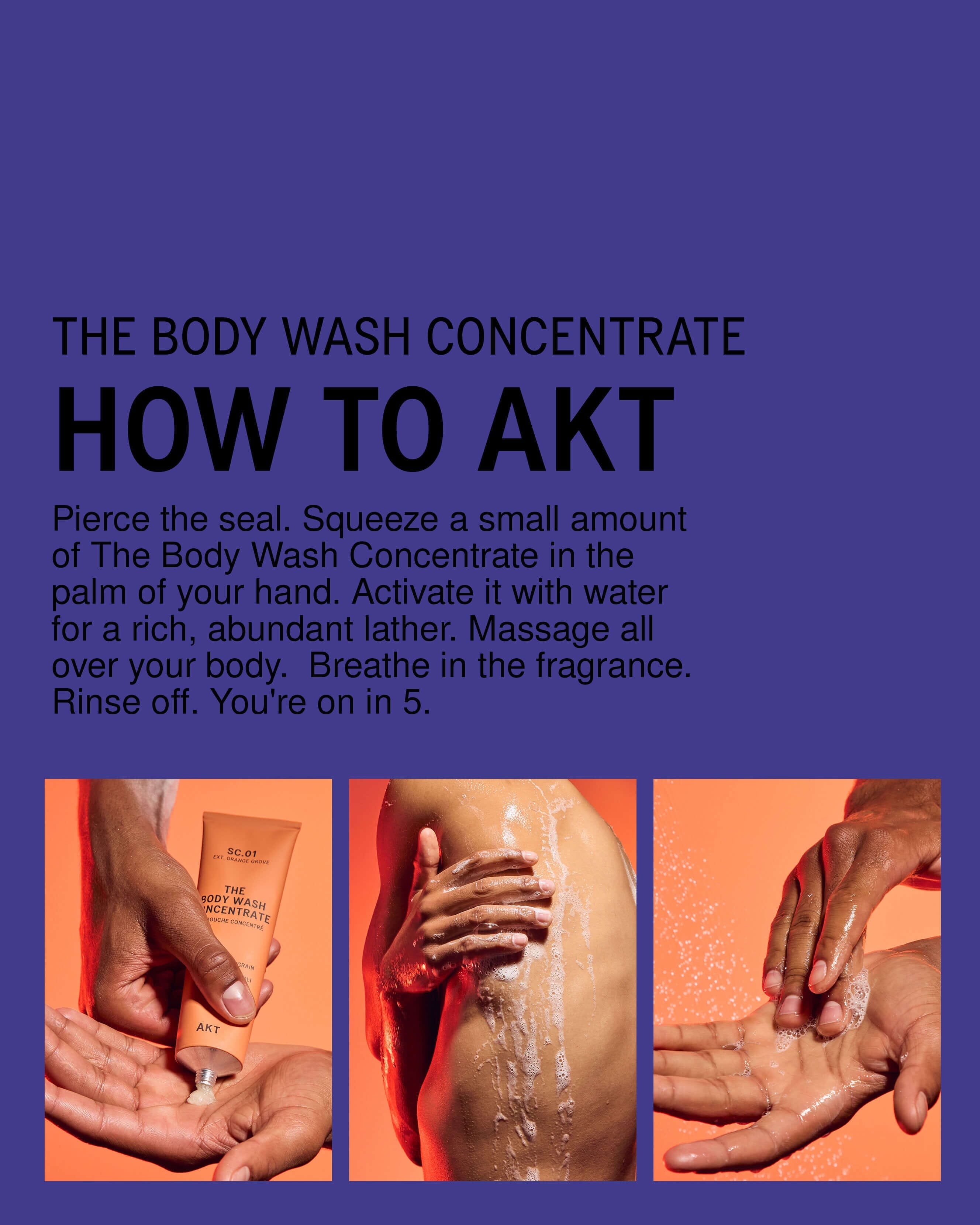 AKT The Body Wash Concentrate SC.03 The Onsen