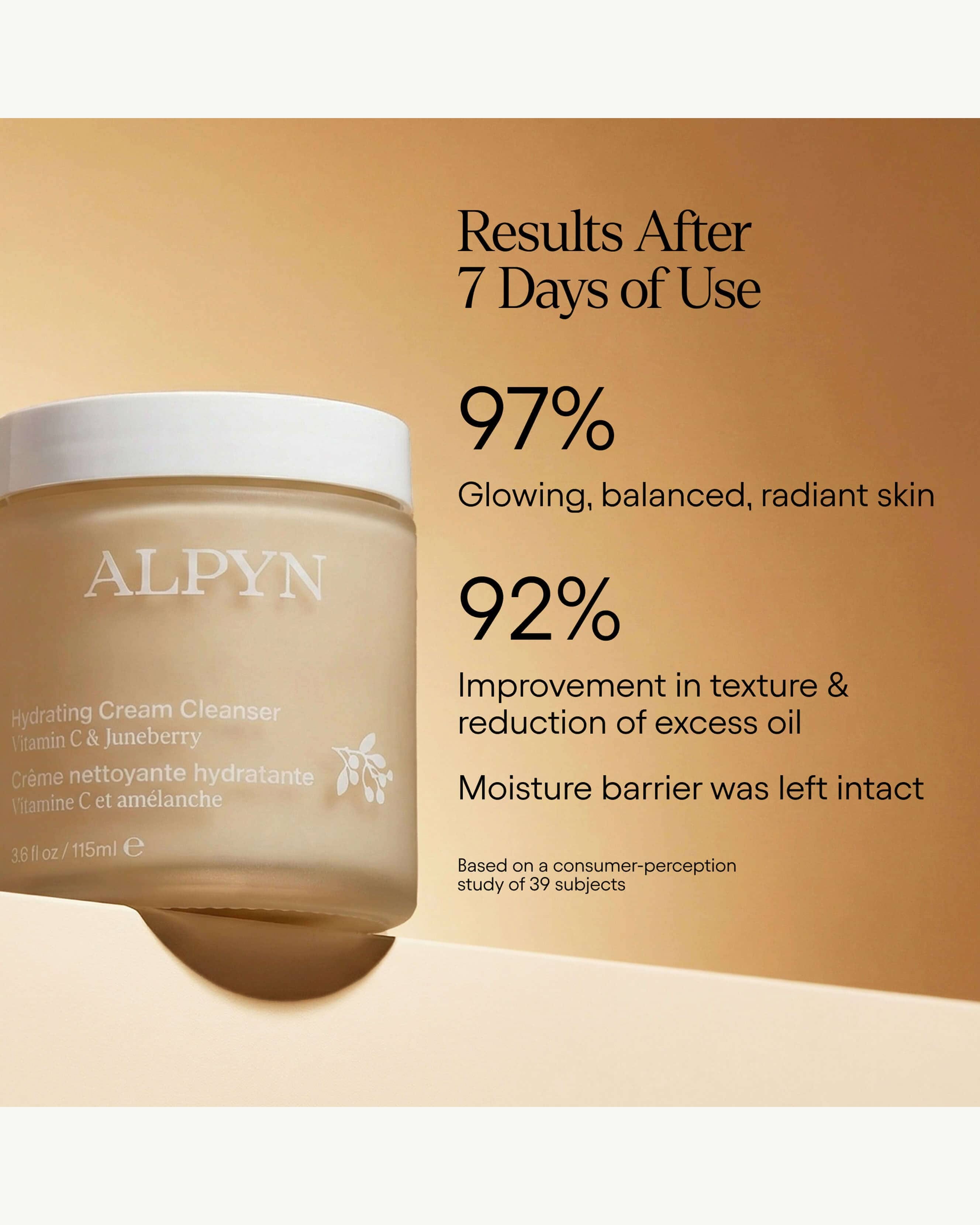 Alpyn Beauty Hydrating Cream Cleanser with Vitamin C & Juneberry