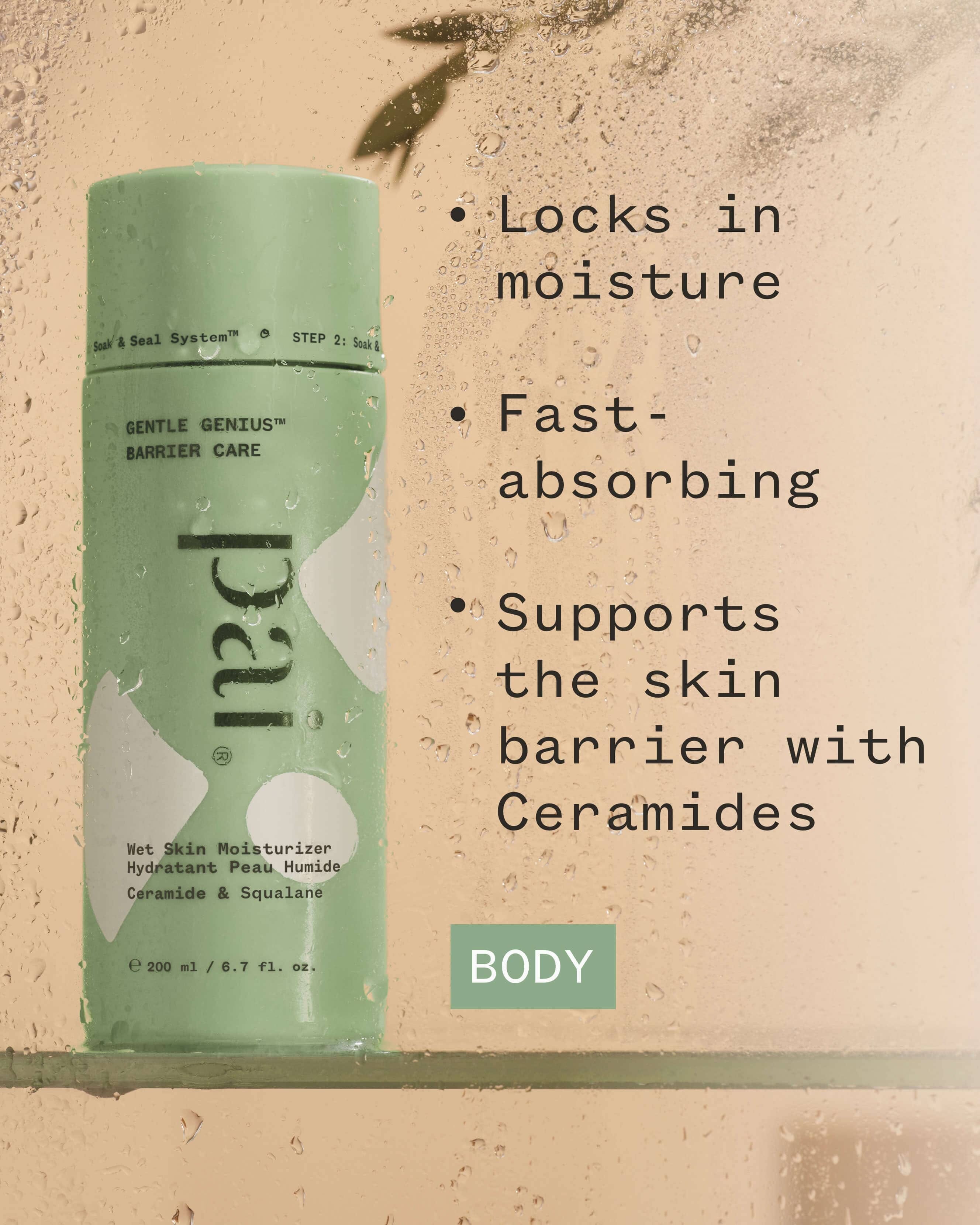 Pai GENTLE GENIUS™ Barrier Care Wet Skin Moisturizer
