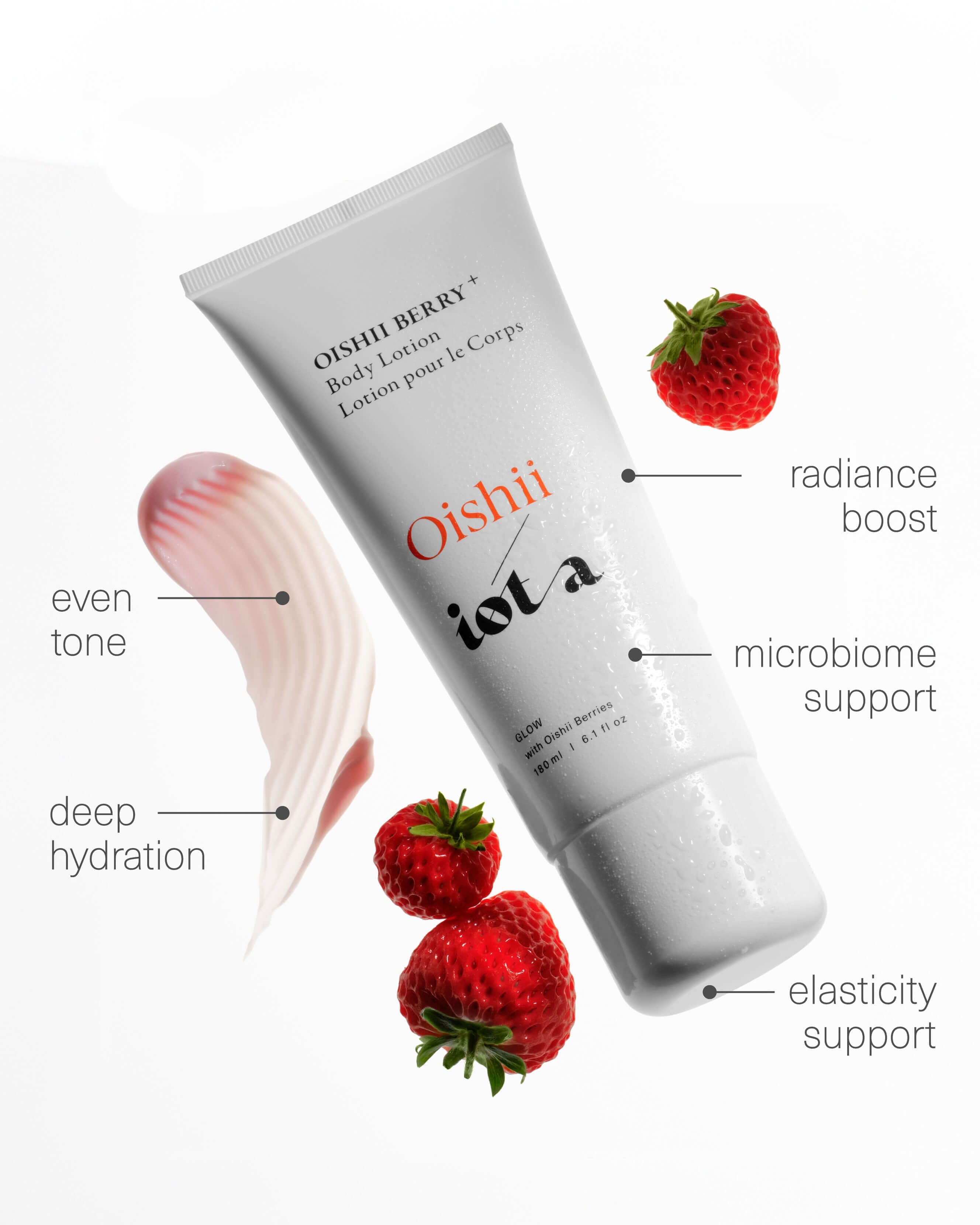 Iota Oishii Berry Body Lotion+