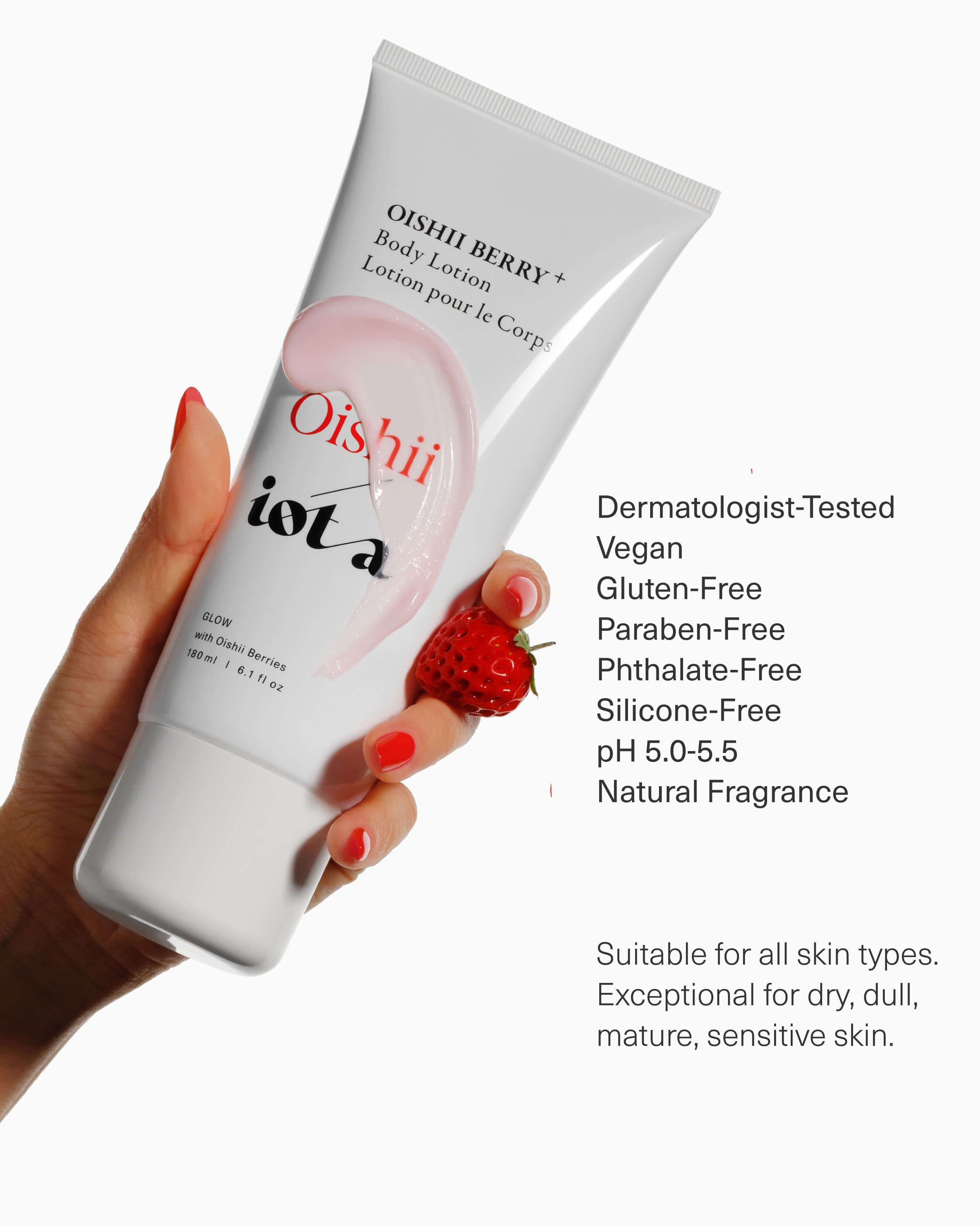 Iota Oishii Berry Body Lotion+