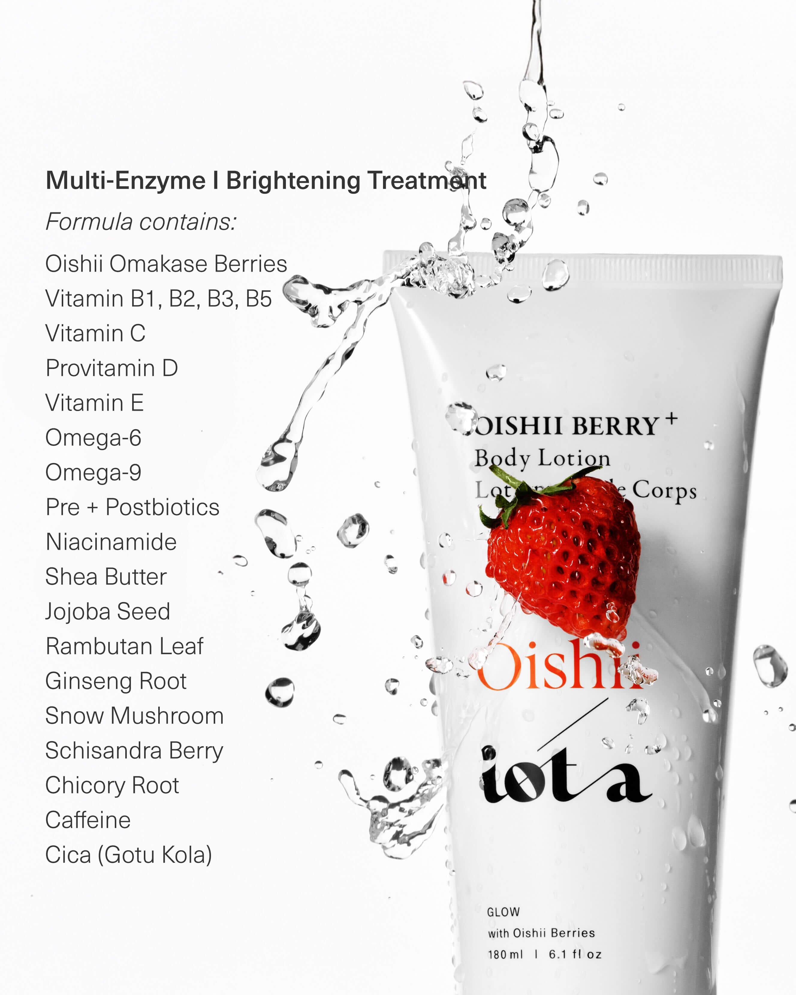 Iota Oishii Berry Body Lotion+