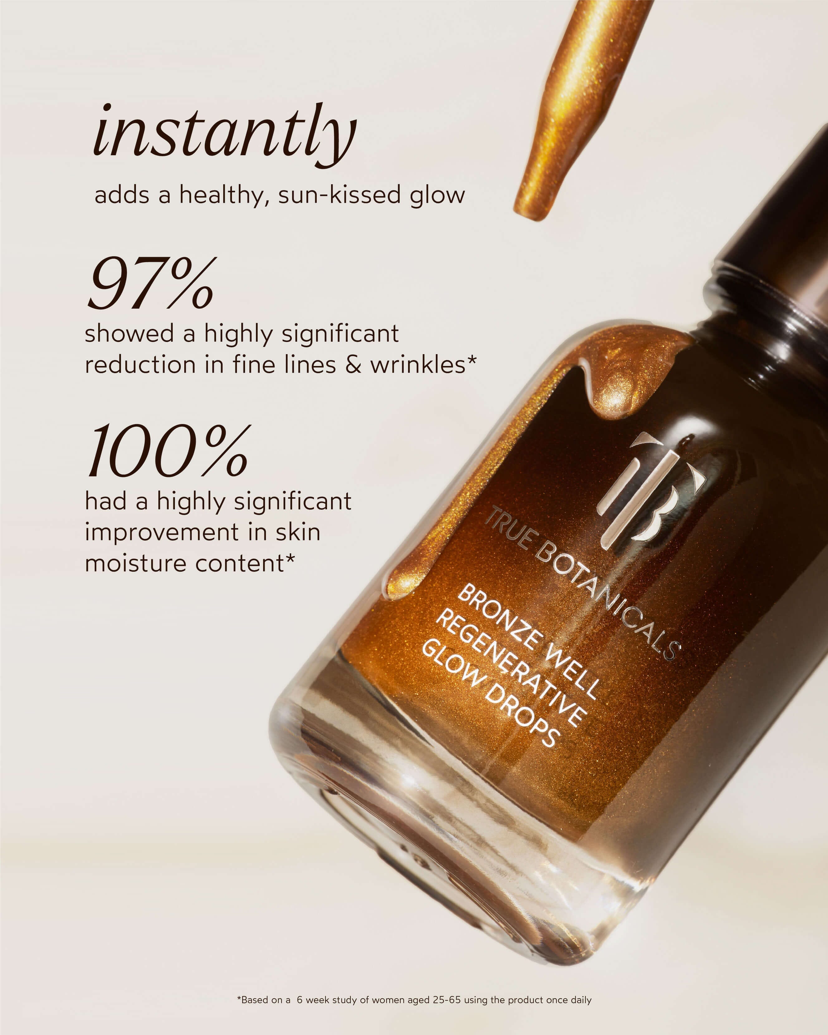 True Botanicals Bronze Well Regenerative Glow Drops