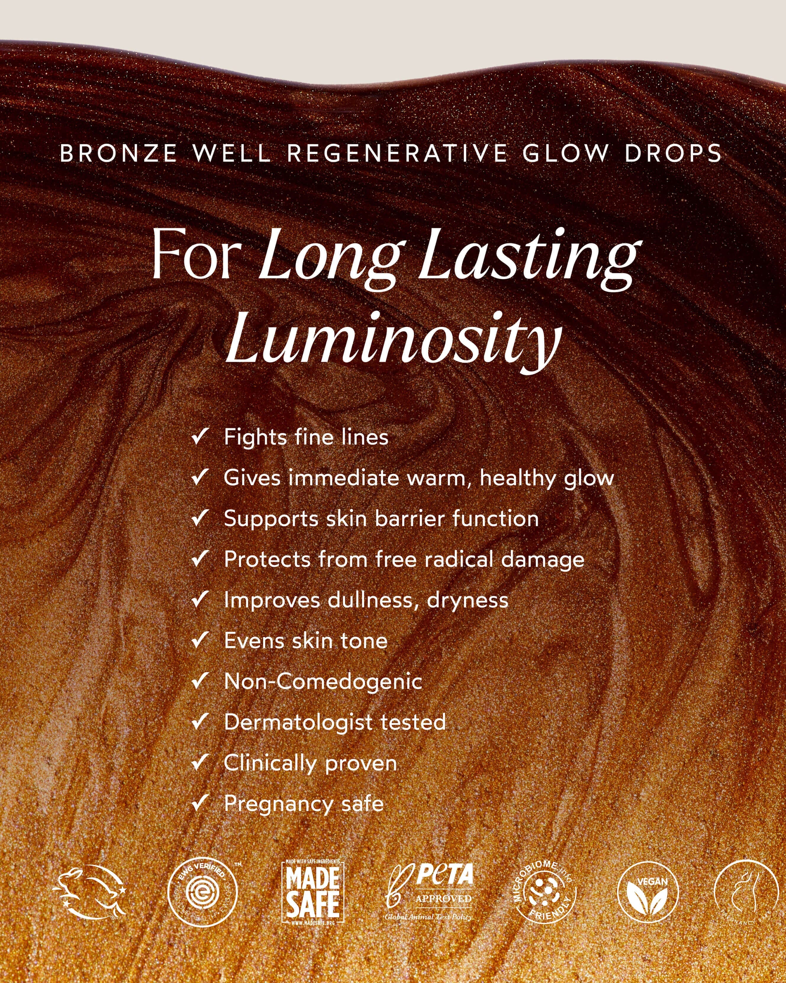 True Botanicals Bronze Well Regenerative Glow Drops