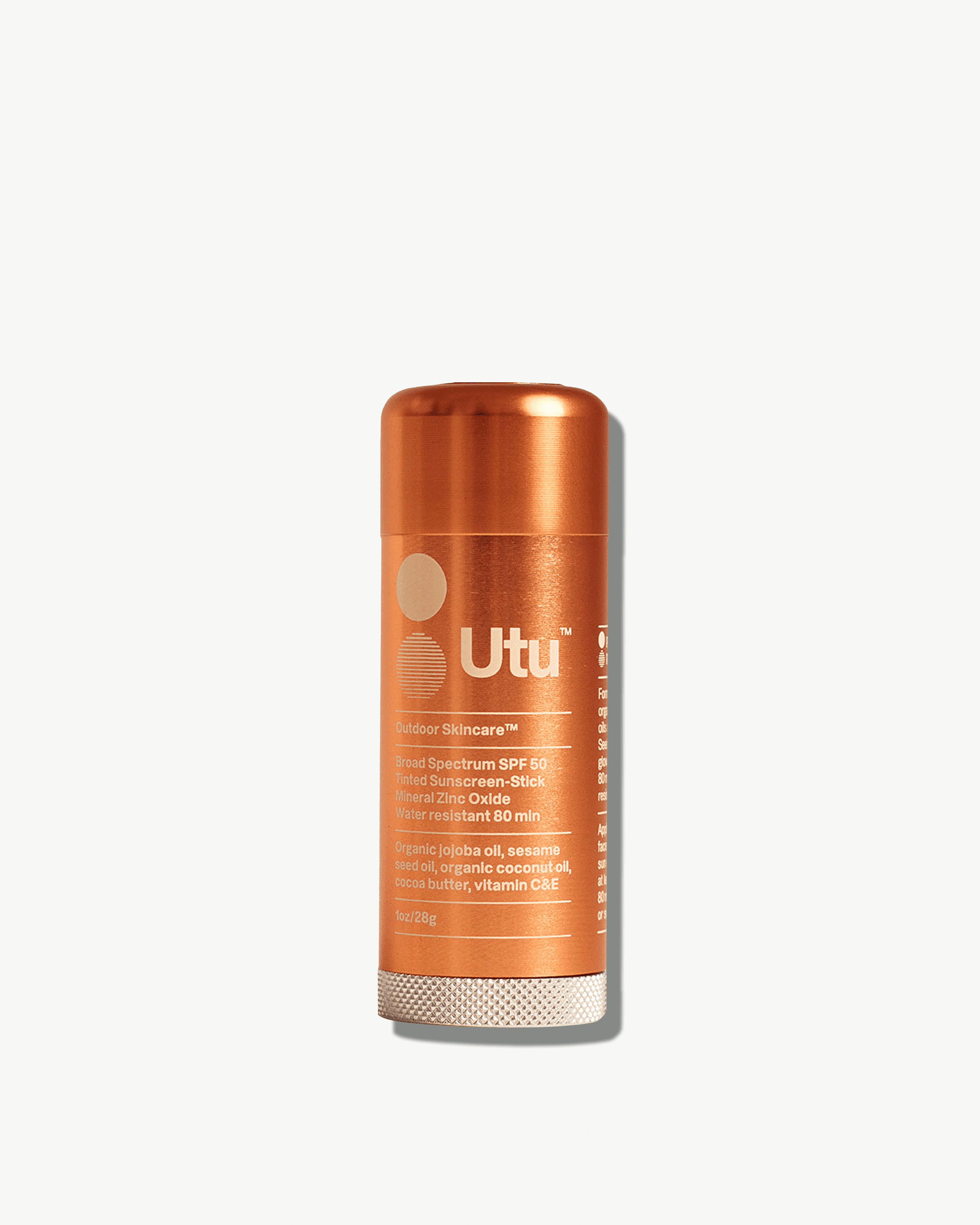 Utu SPF50 Lightly Tinted Mineral Sunscreen Stick