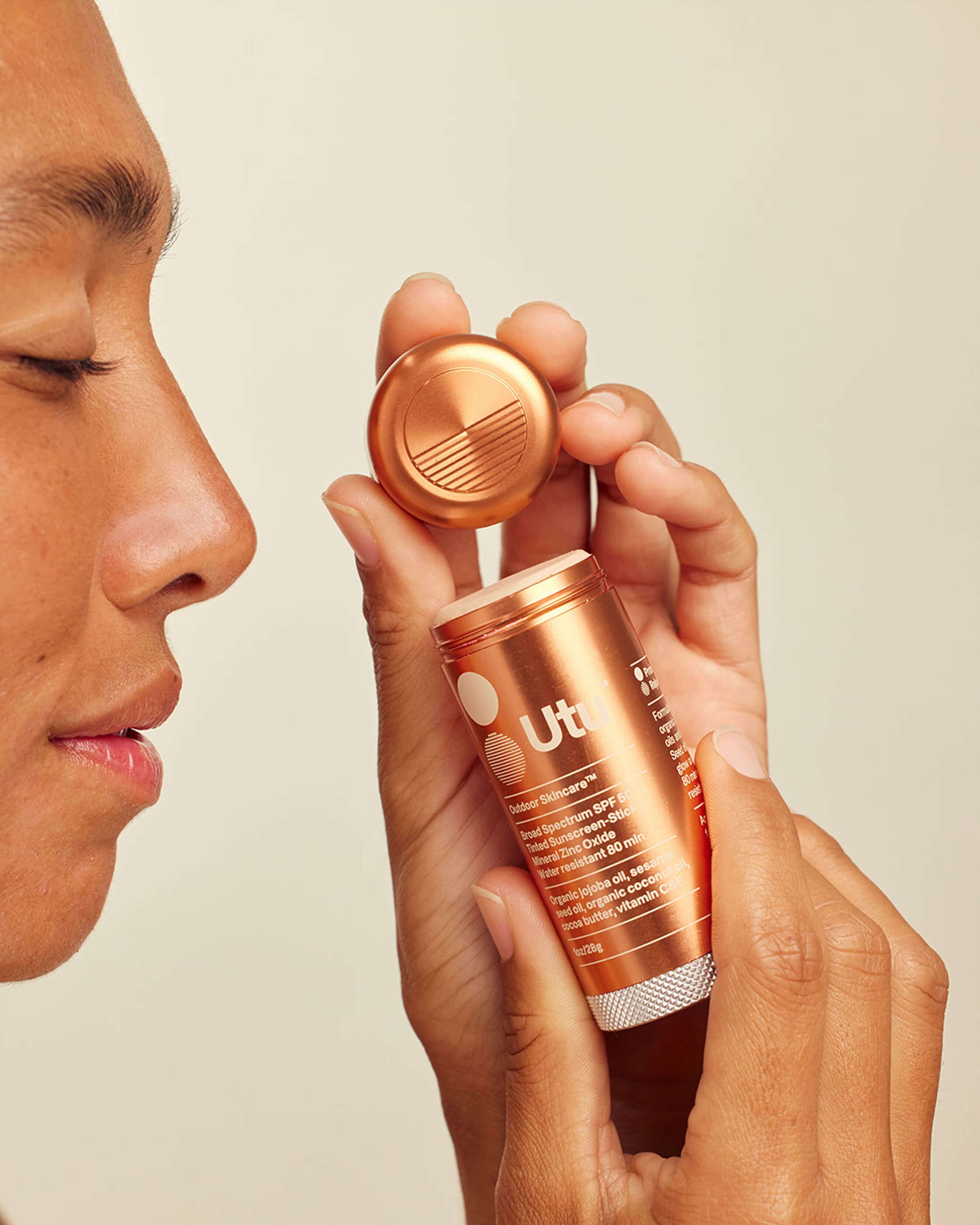 Utu SPF50 Lightly Tinted Mineral Sunscreen Stick