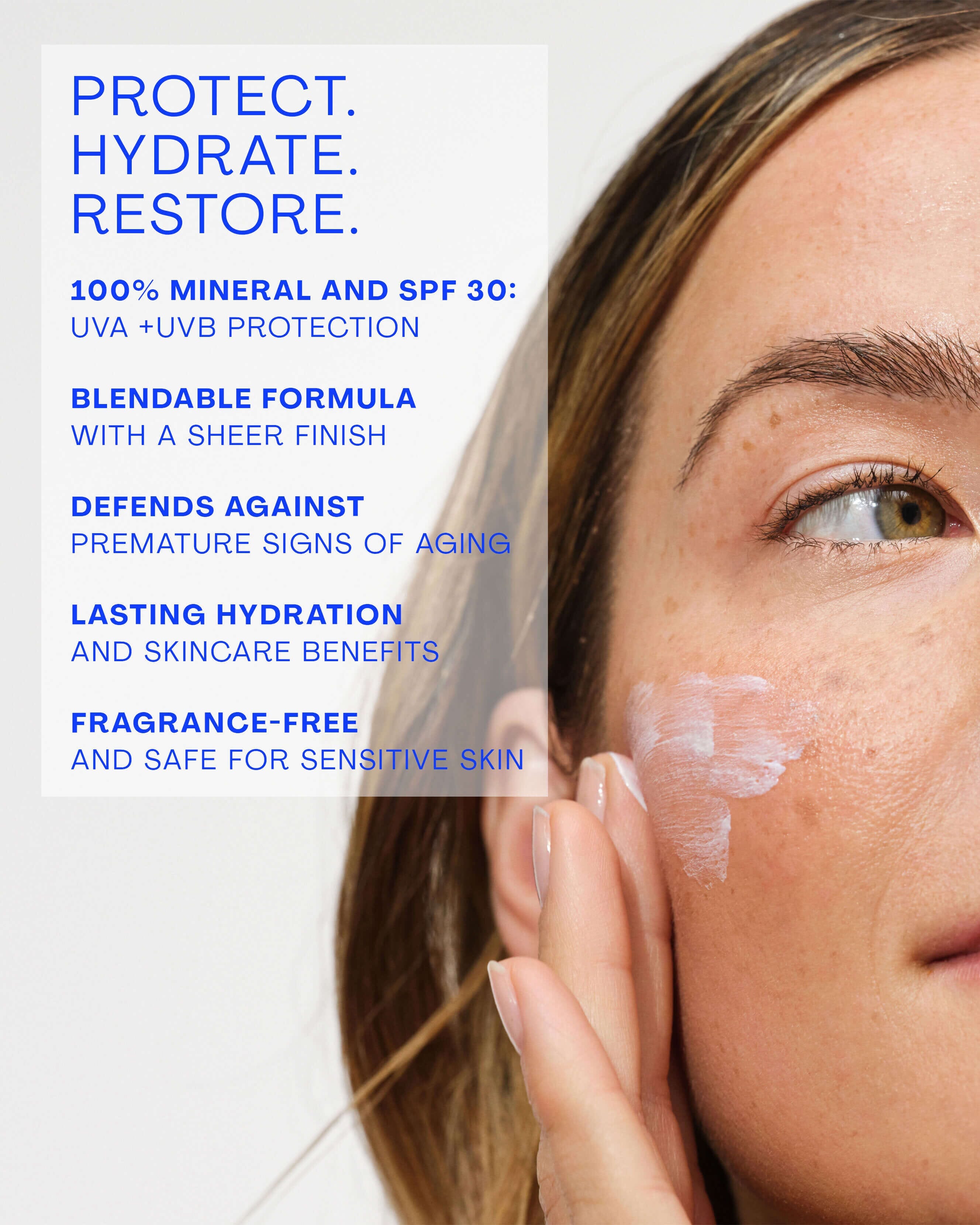 The Outset Hydrasheer™ 100% Mineral Sunscreen SPF 30