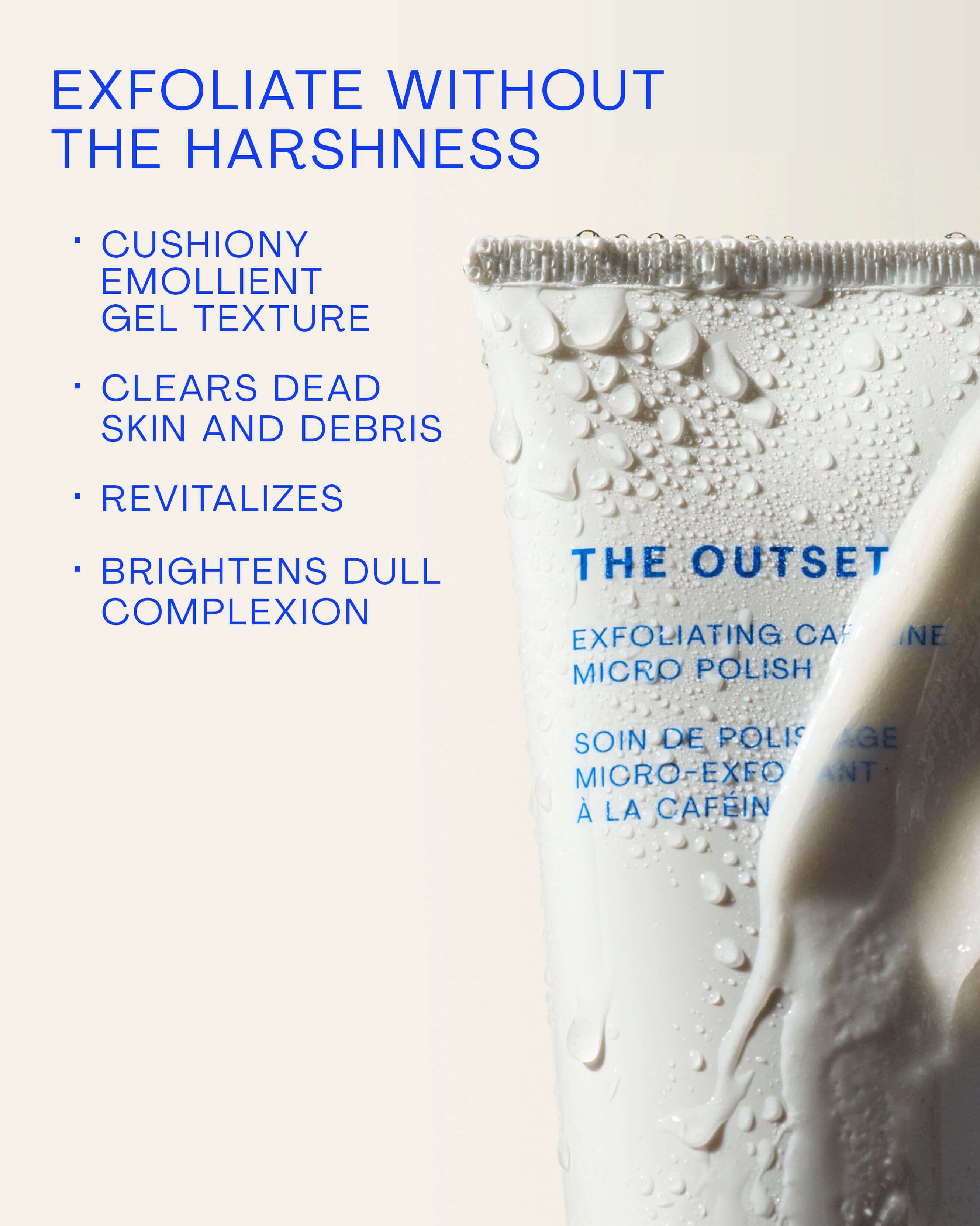 The Outset Exfoliating Caffeine Micro Polish