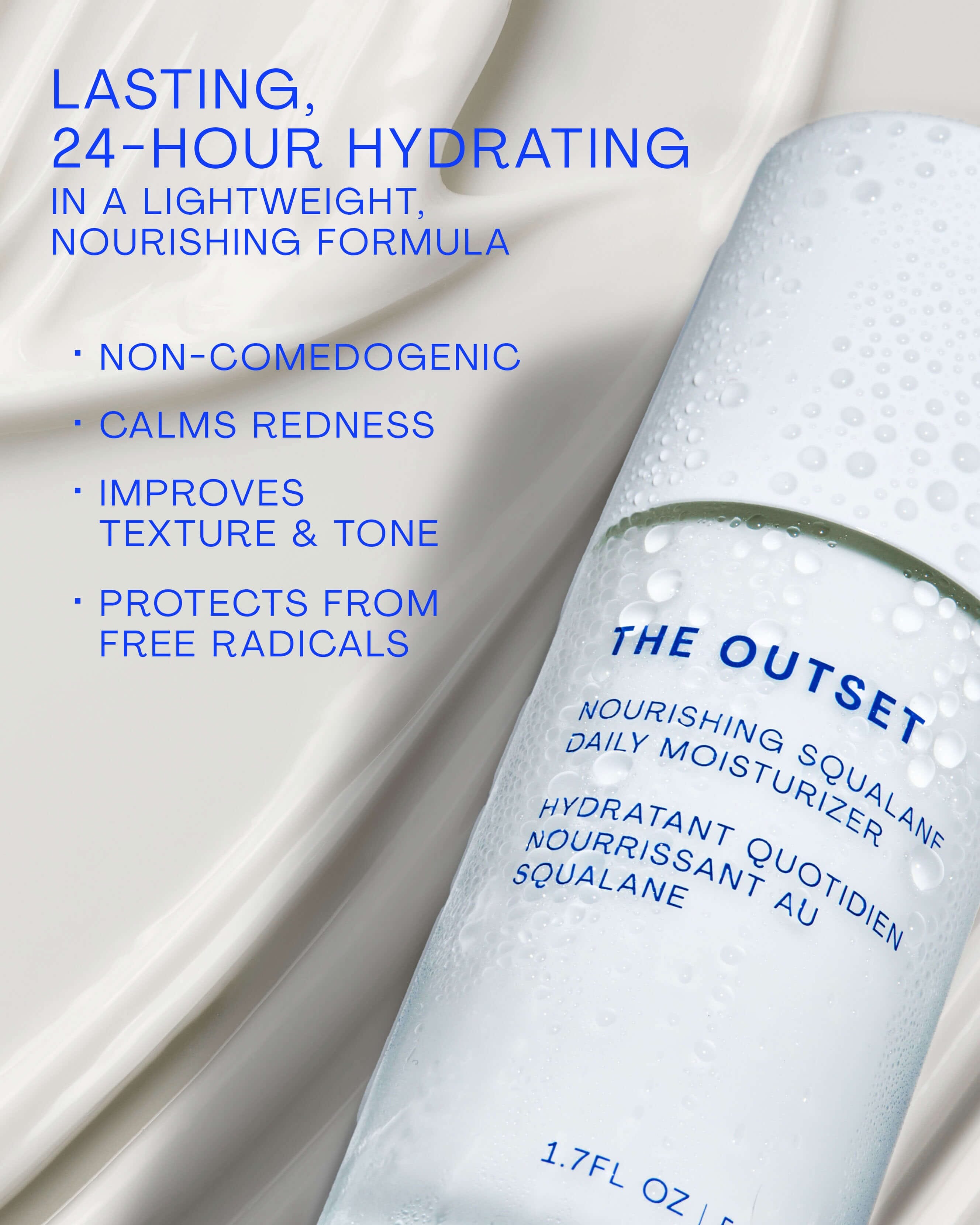 The Outset Nourishing Squalane Daily Moisturizer