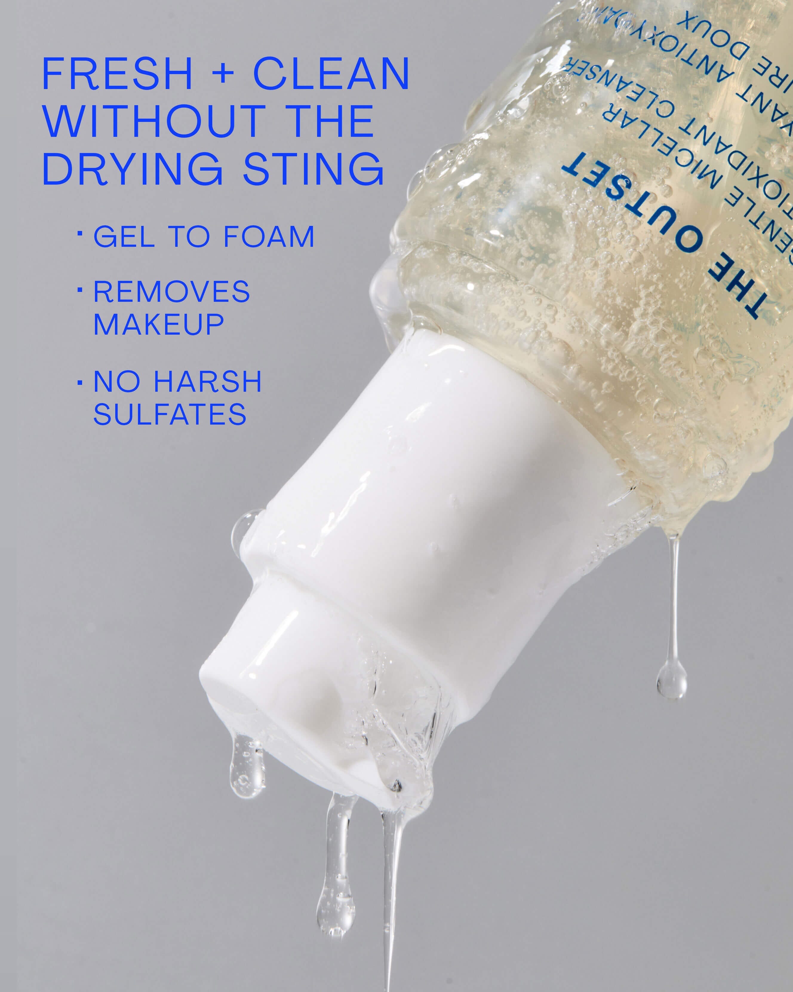 The Outset Gentle Micellar Antioxidant Cleanser