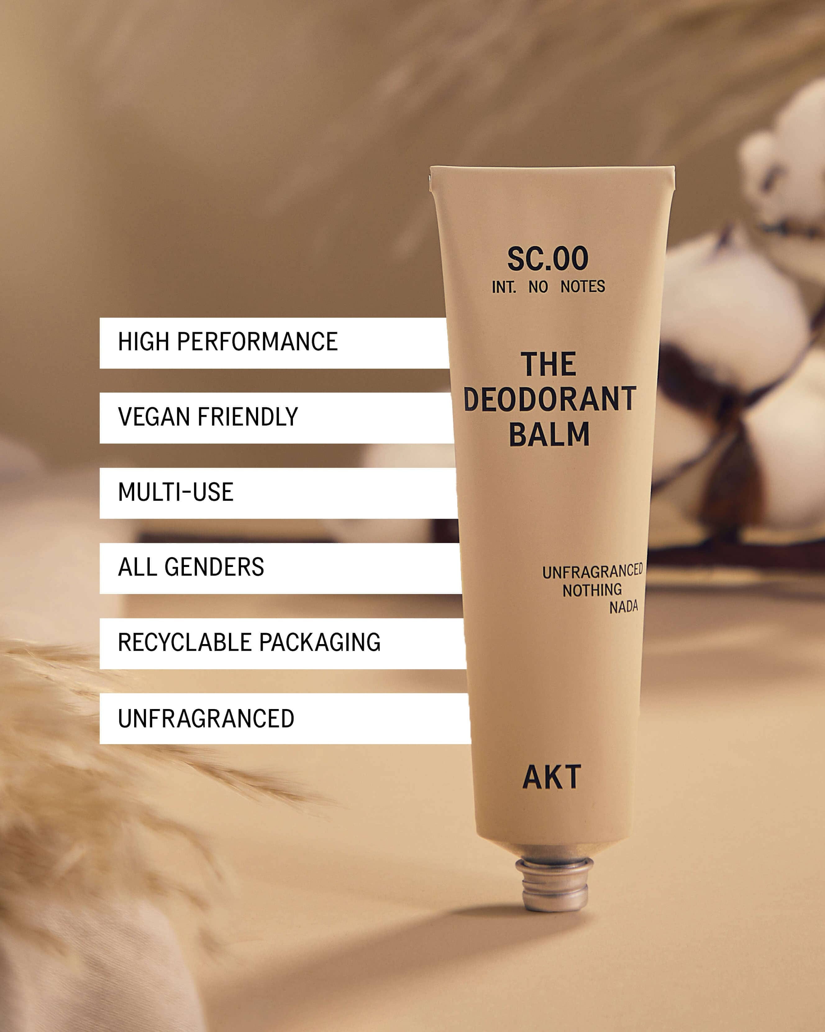 AKT The Deodorant Balm SC.00 No Notes (unscented)