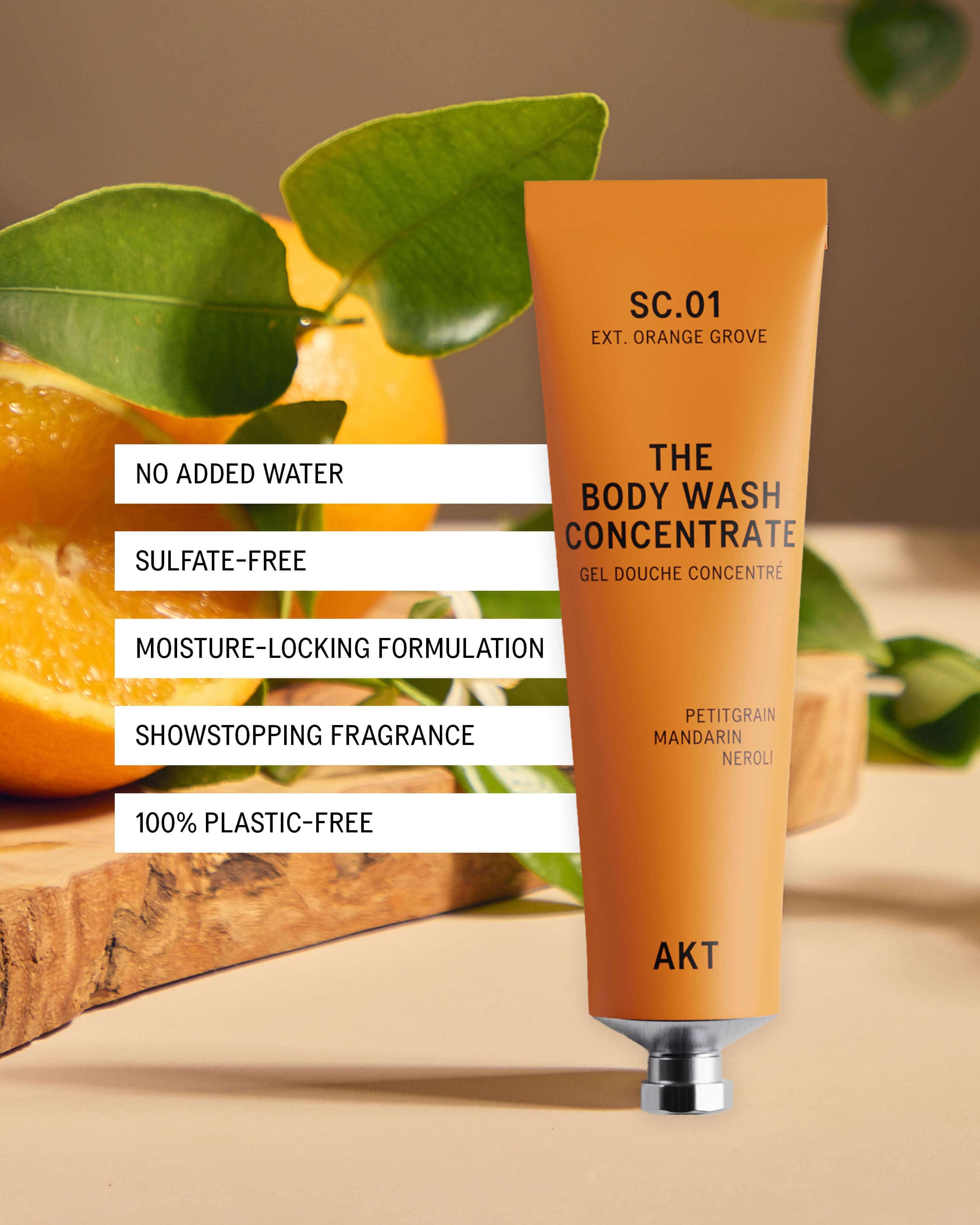 AKT The Body Wash Concentrate SC.01 Orange Grove