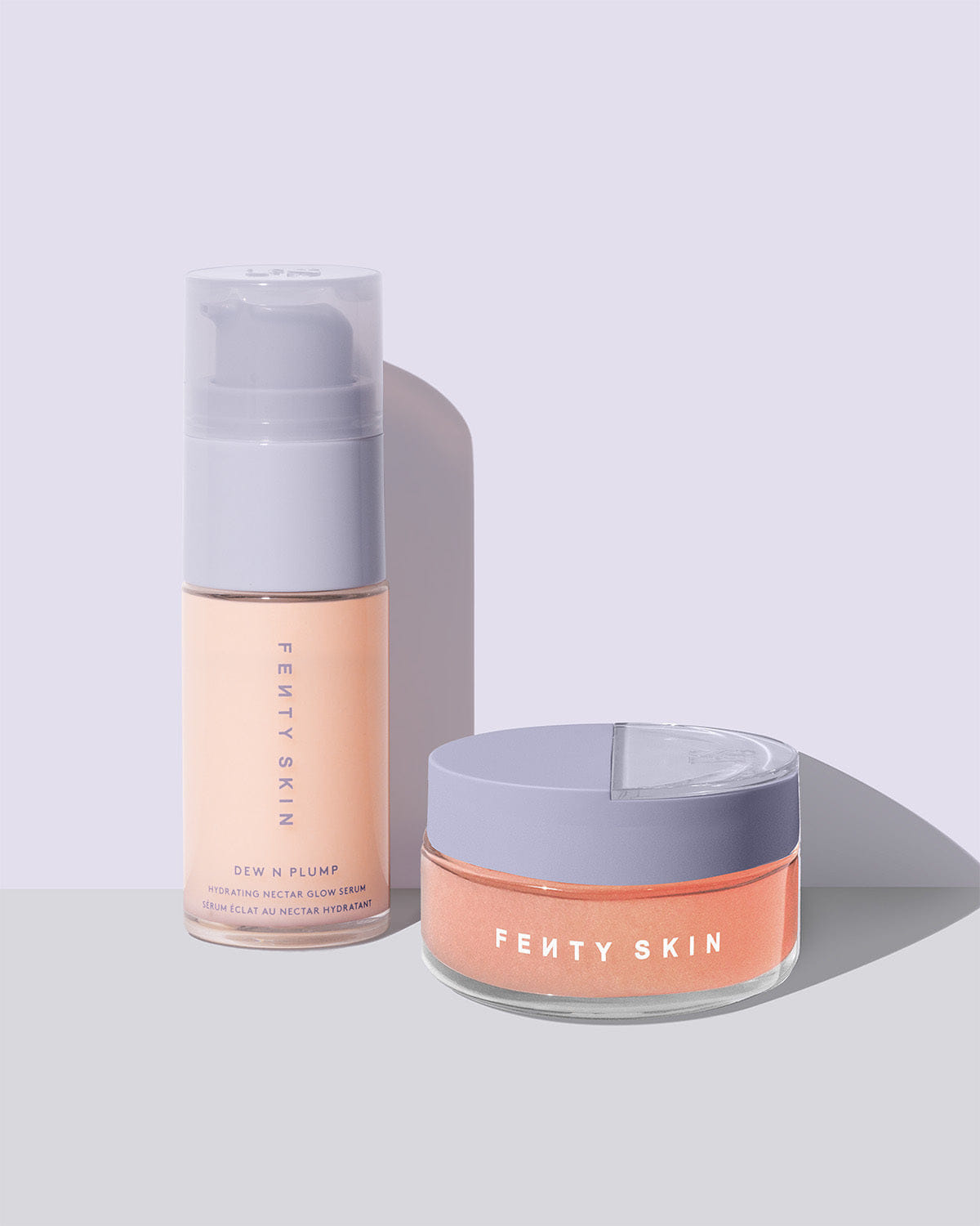 Fenty Skin Day + Night Hydrating Routine: Dew N Plump Serum + Slushie Mask
