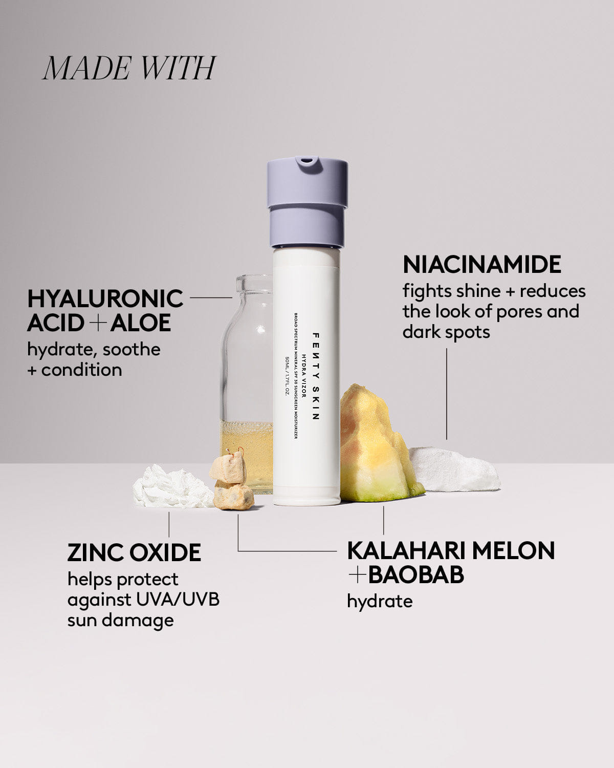 Fenty Skin Dry Skin Start’rs Full - Size Bundle with Mineral SPF