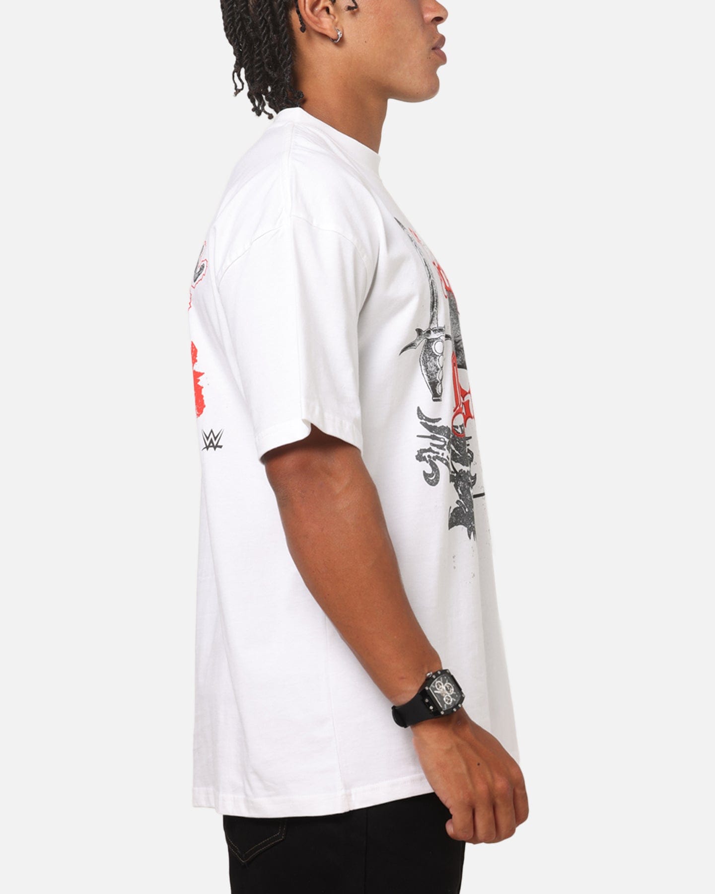 73studio x WWE Brock Lesner Vintage T - Shirt White