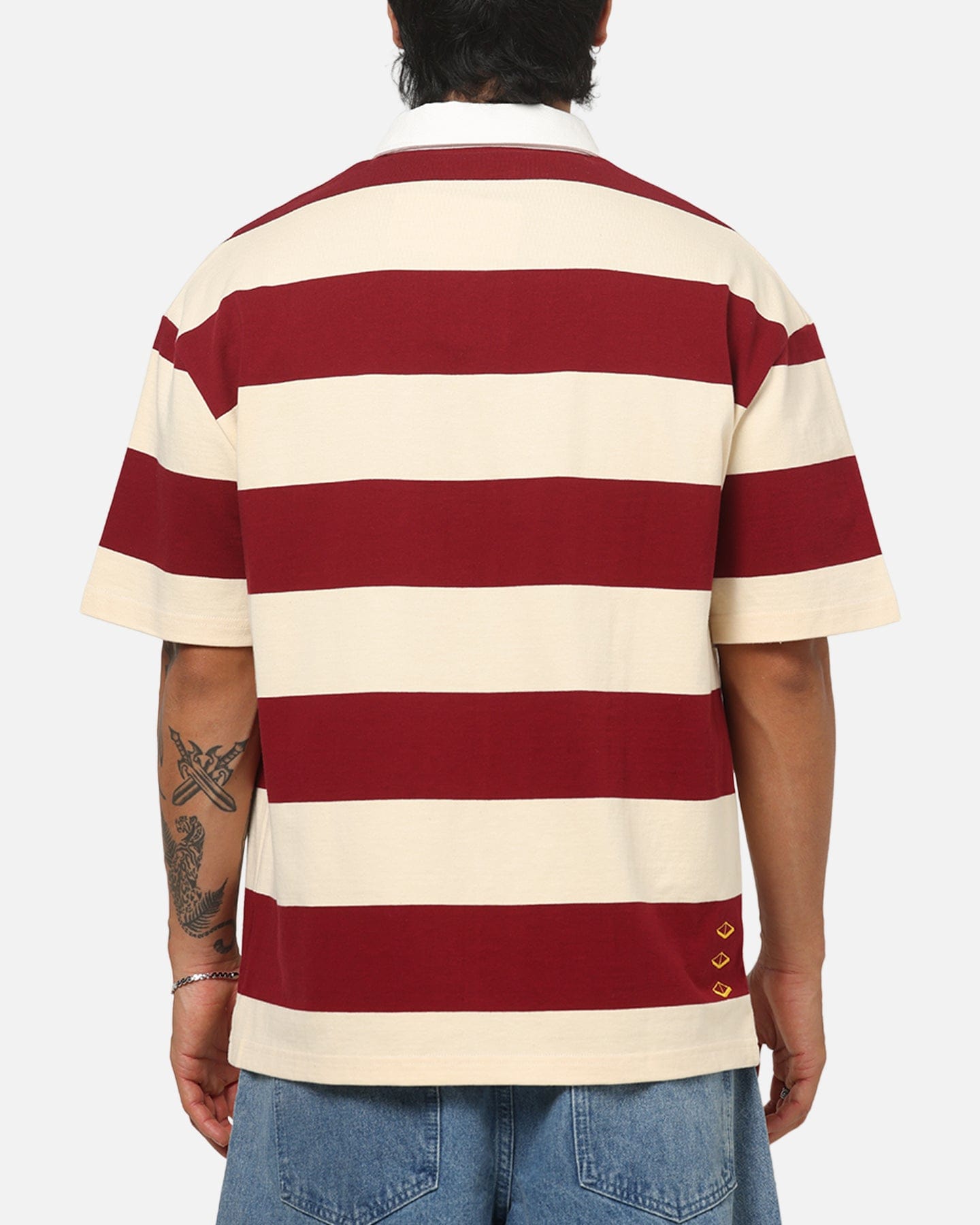 Vouseti Rugby Polo Shirt Burgundy