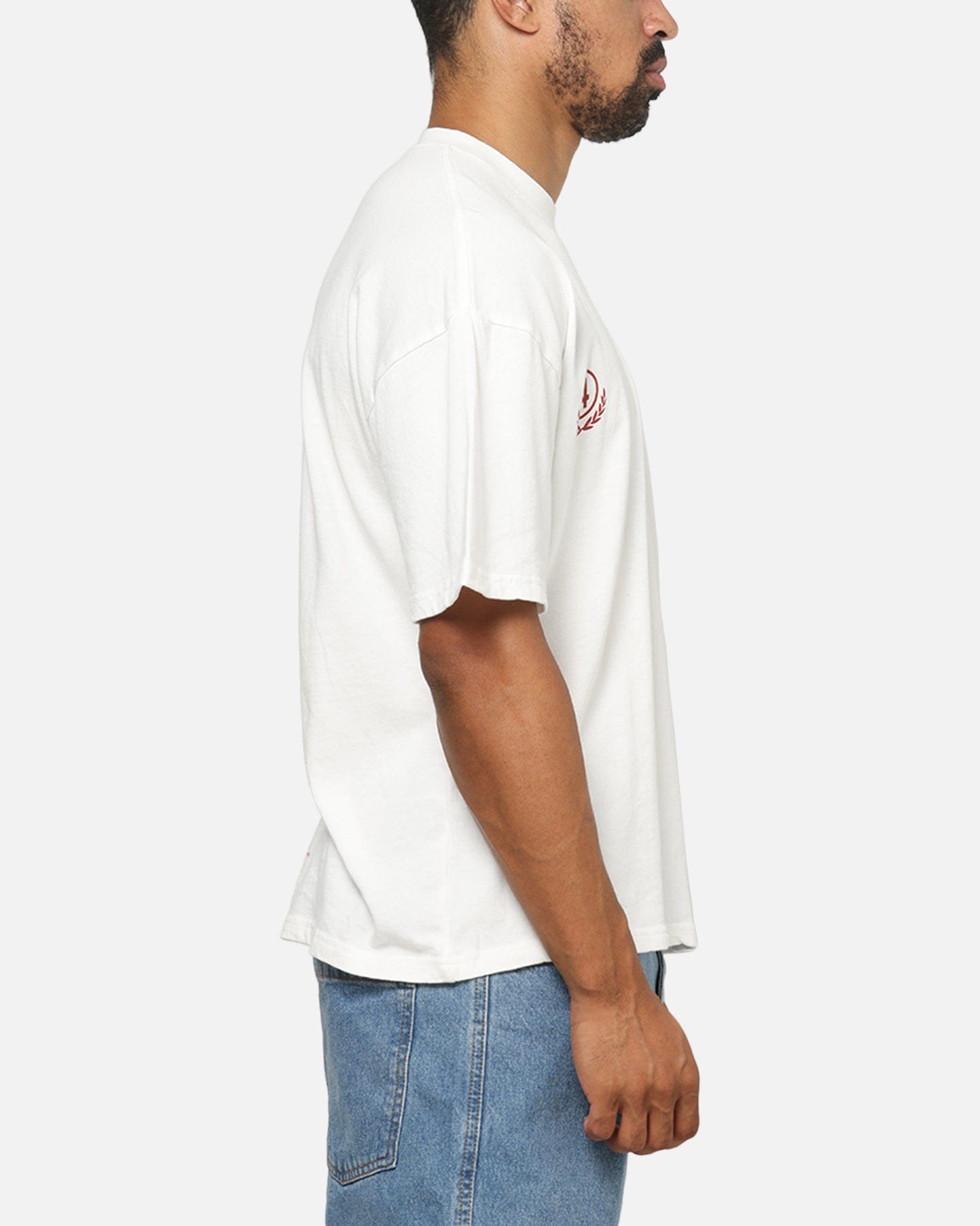 Carre Stacked Logo T - Shirt Off White