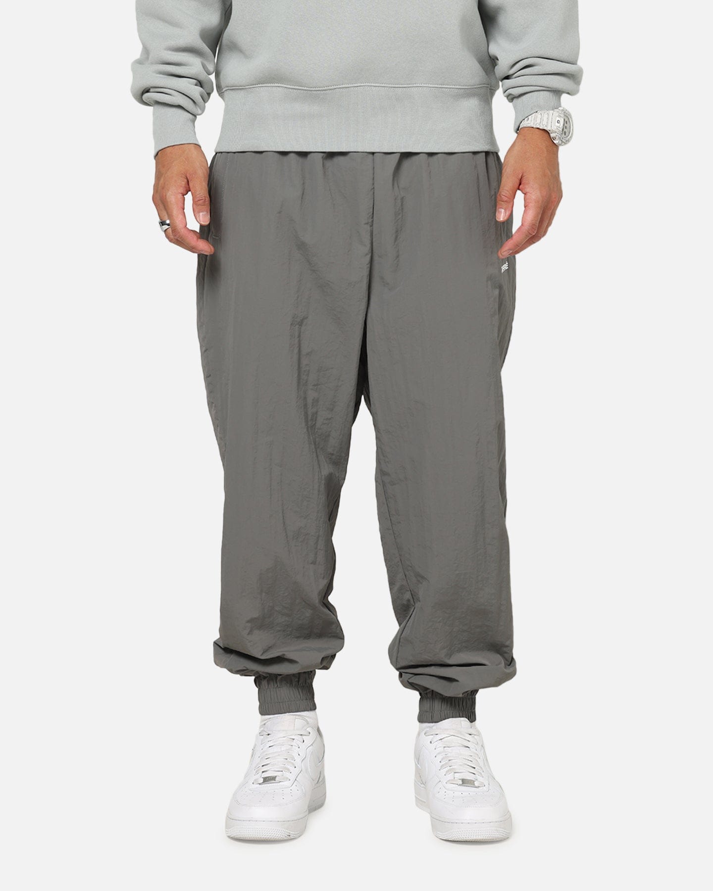 Carre Star Shooter Track Pants Grey Marle