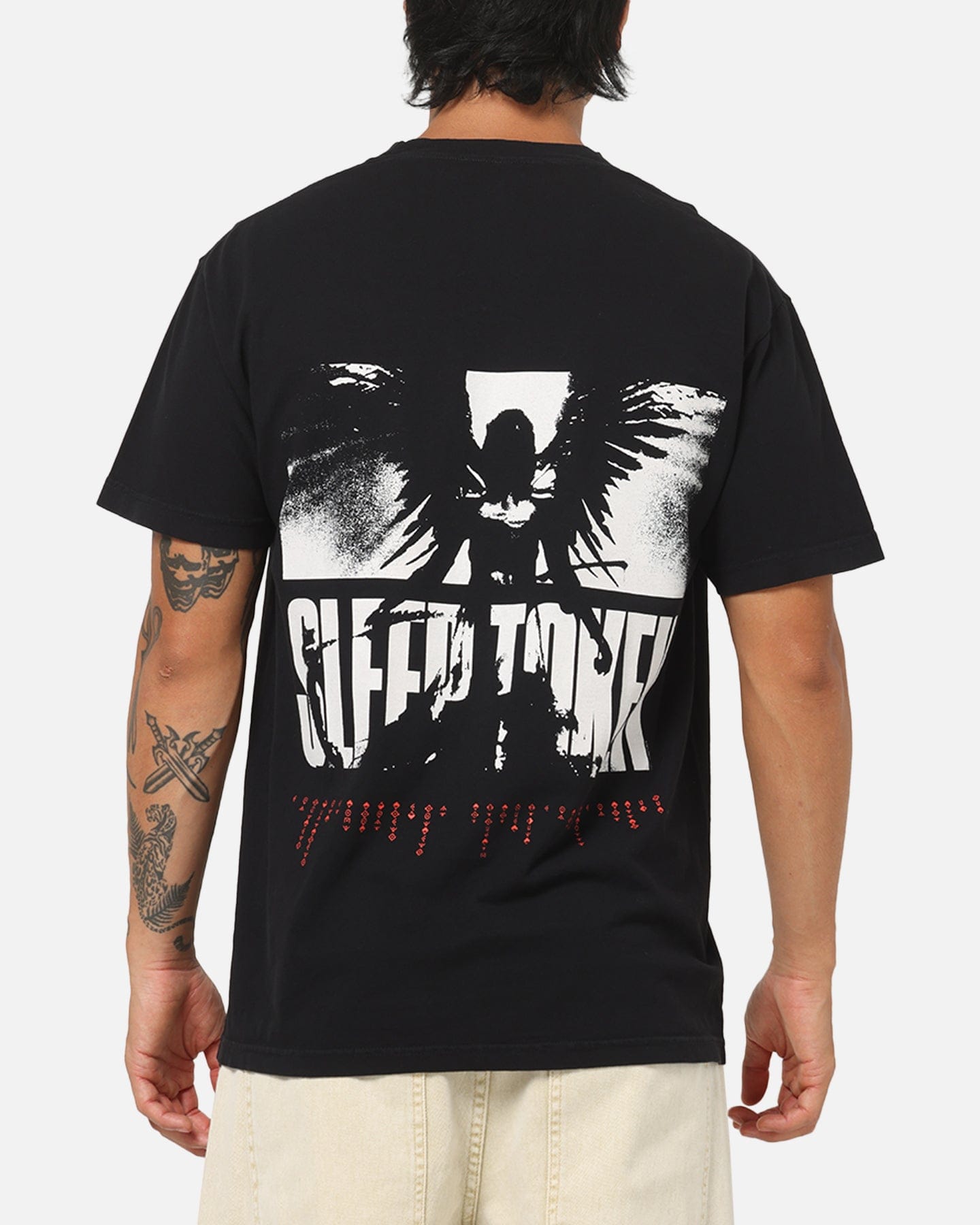 Sleep Token Eden Wings T - Shirt True Black