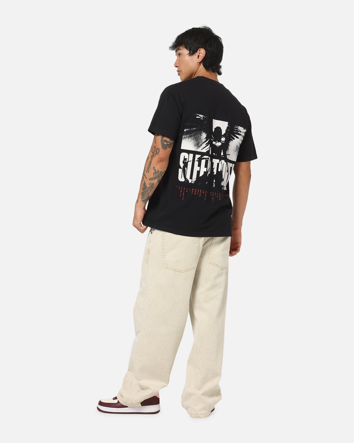 Sleep Token Eden Wings T - Shirt True Black