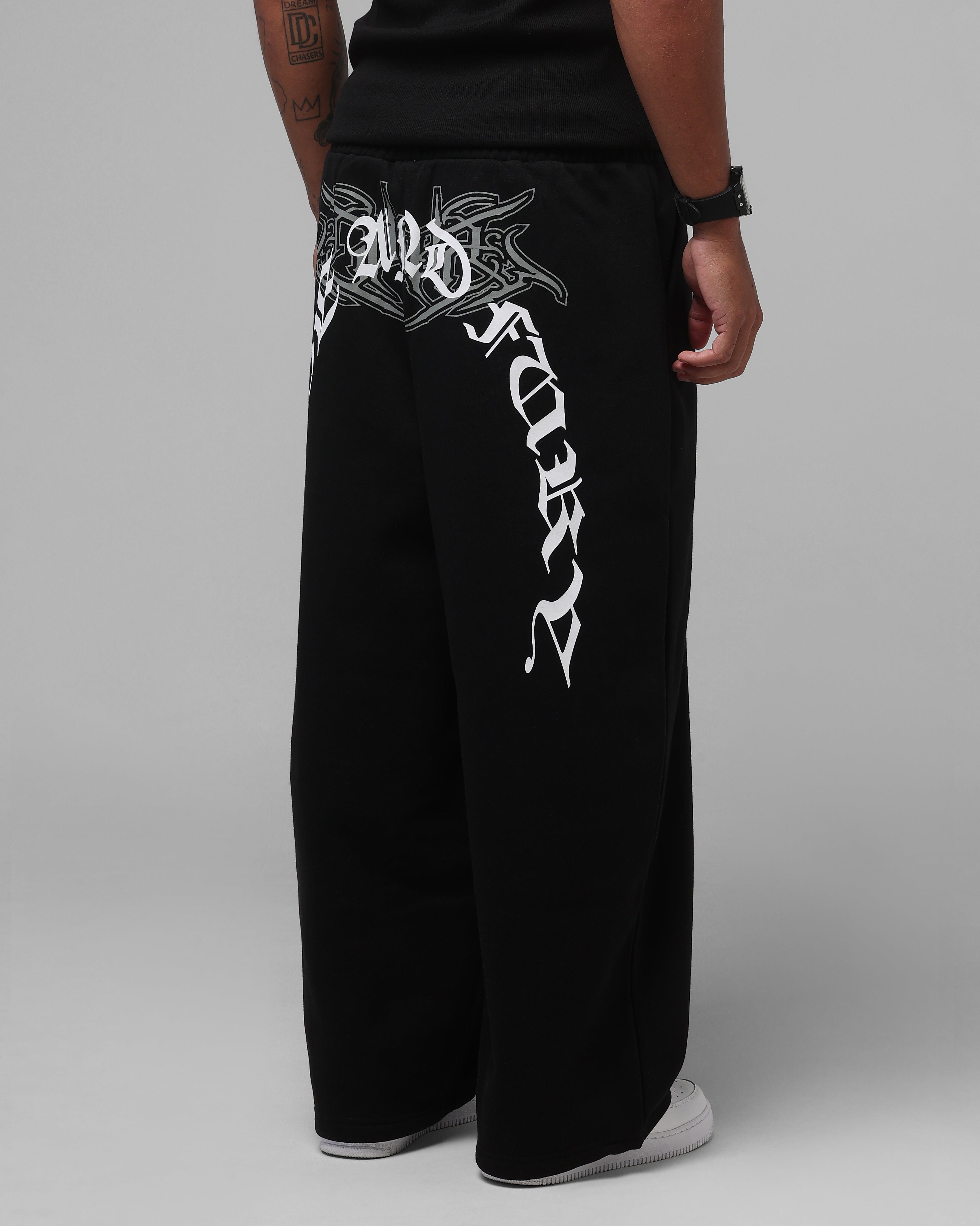 Loiter Team Wipe Sweat Pants Black