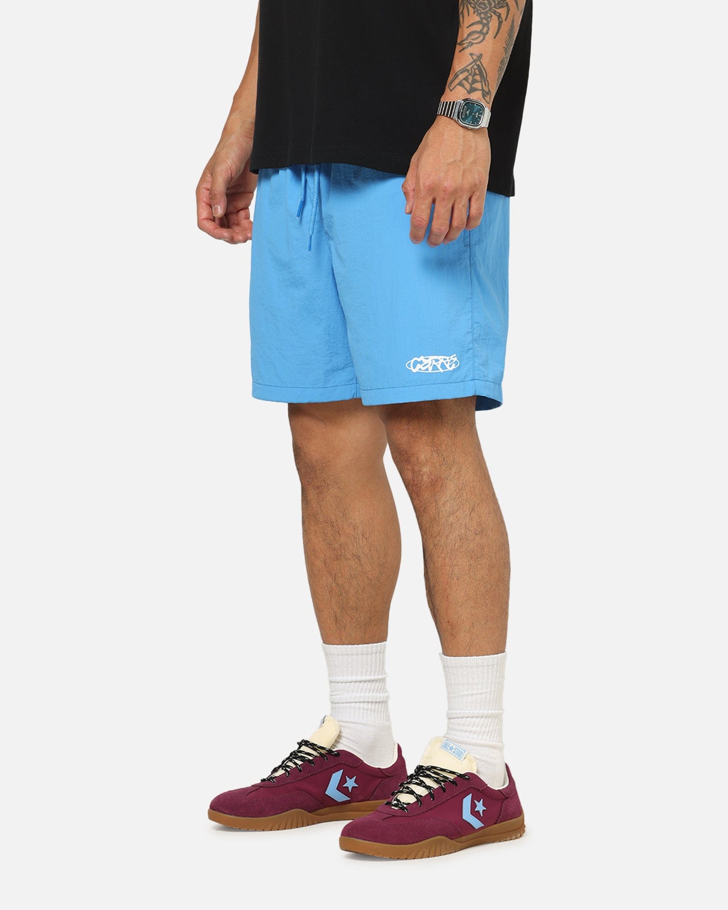Carre Static Beach Shorts Blue