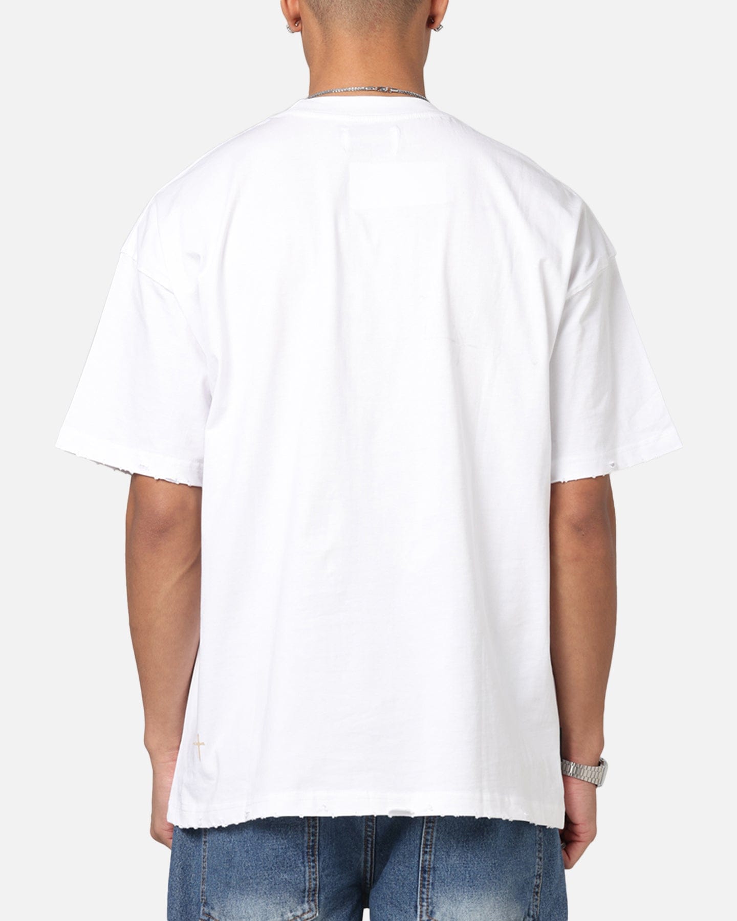 Saint Morta Rodeo Drive Boxy T - Shirt White/Brown