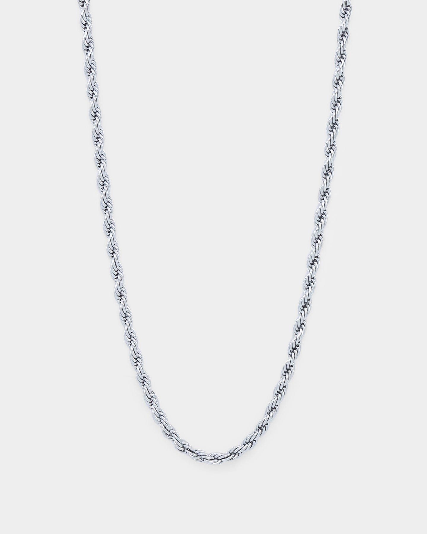 Saint Morta 4 mm Rope Chain White Gold