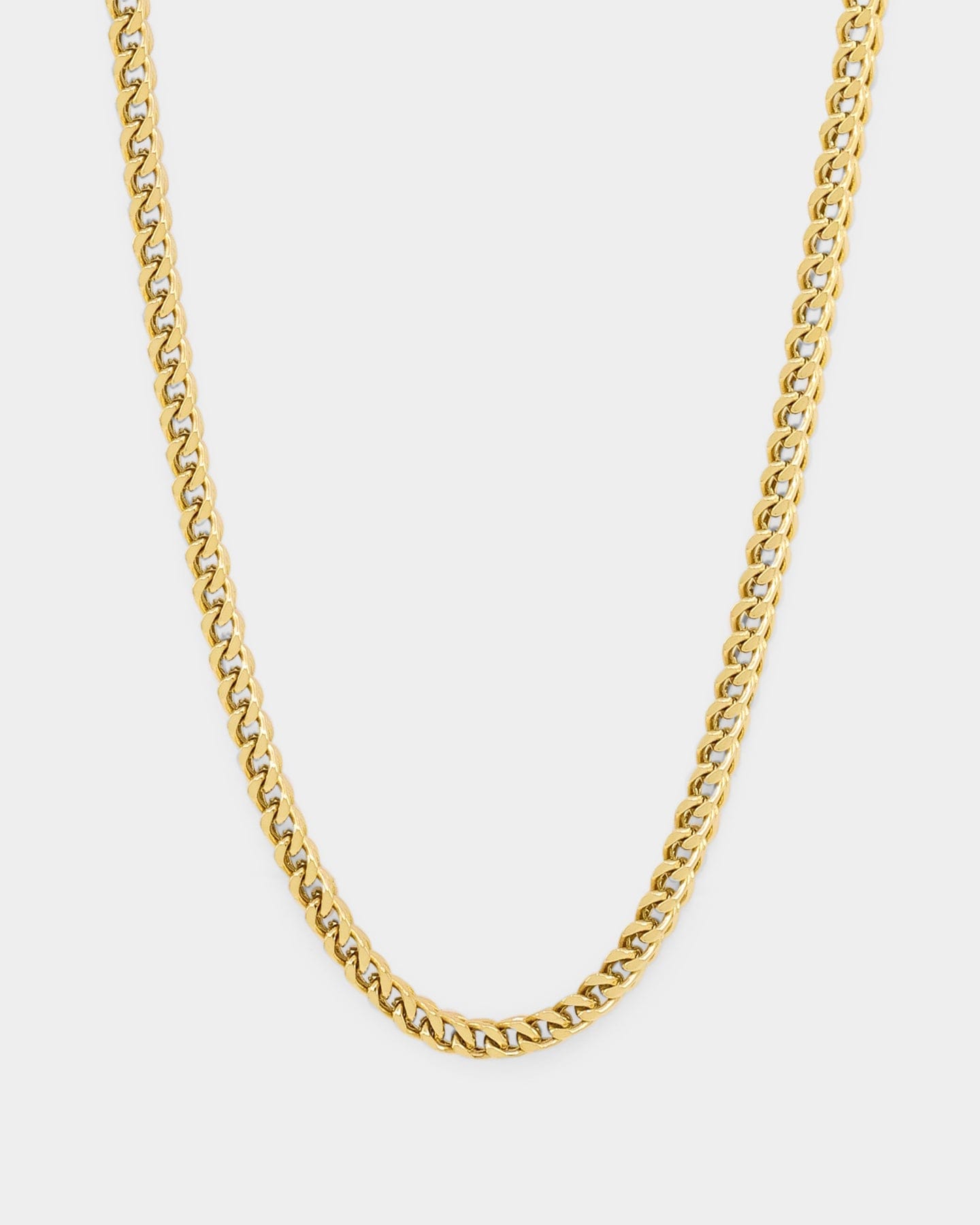 Saint Morta 4 mm Franco Chain Gold