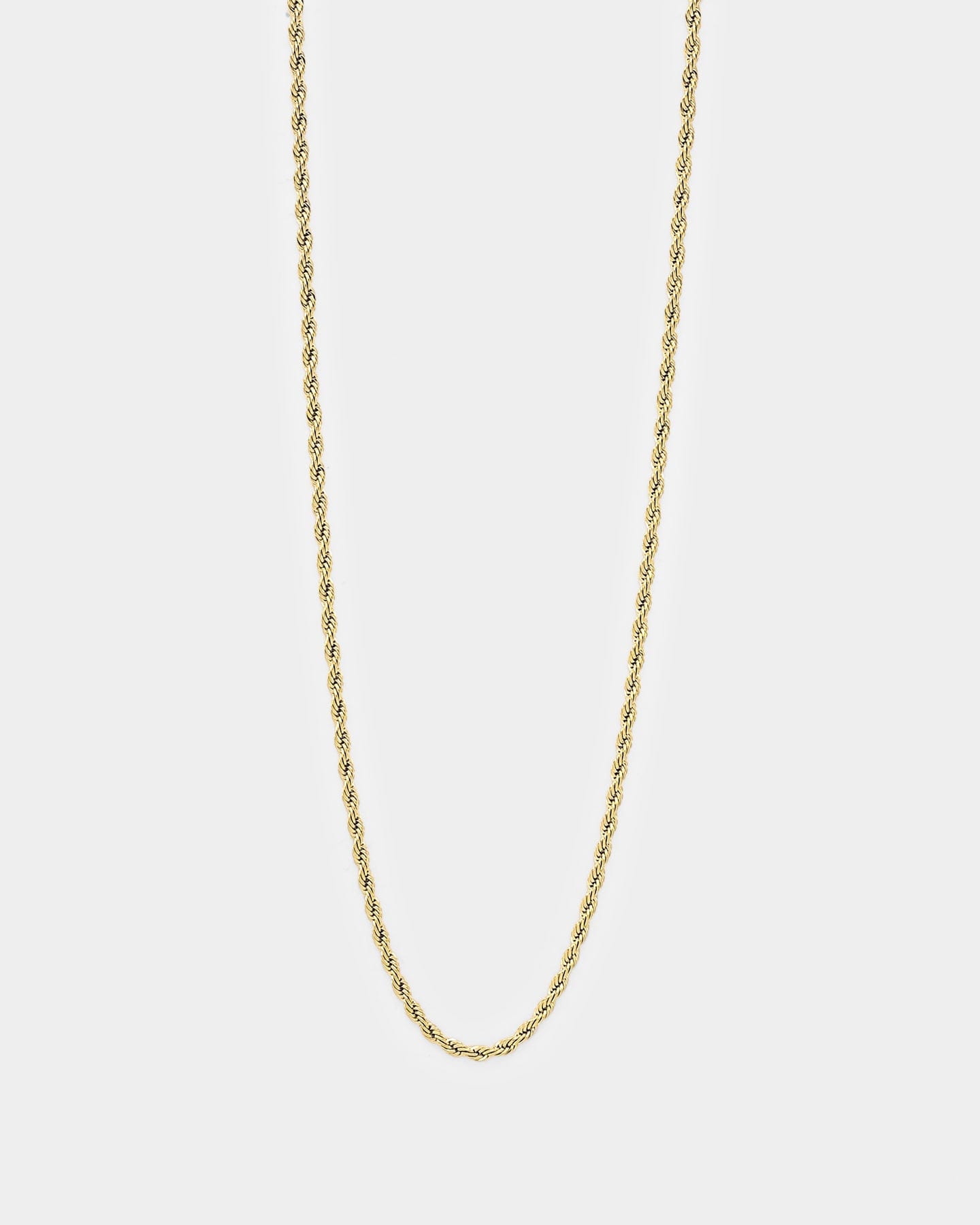 Saint Morta 2 mm Rope Chain Gold