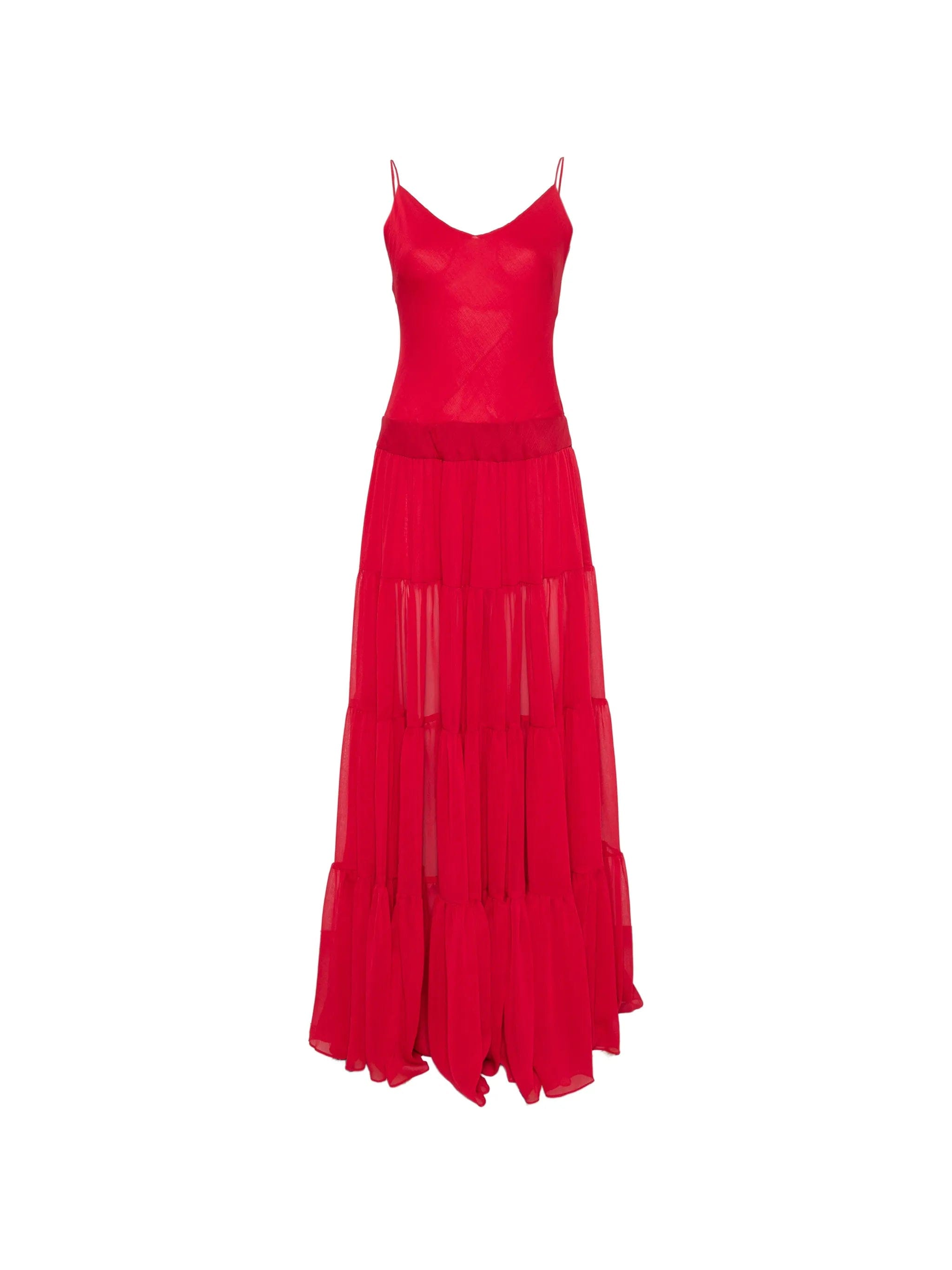 Arcina ORI Delphina tiered maxi dress
