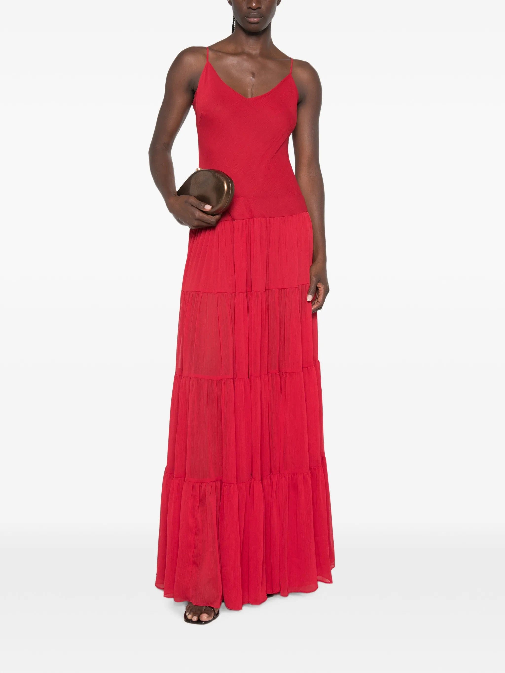 Arcina ORI Delphina tiered maxi dress