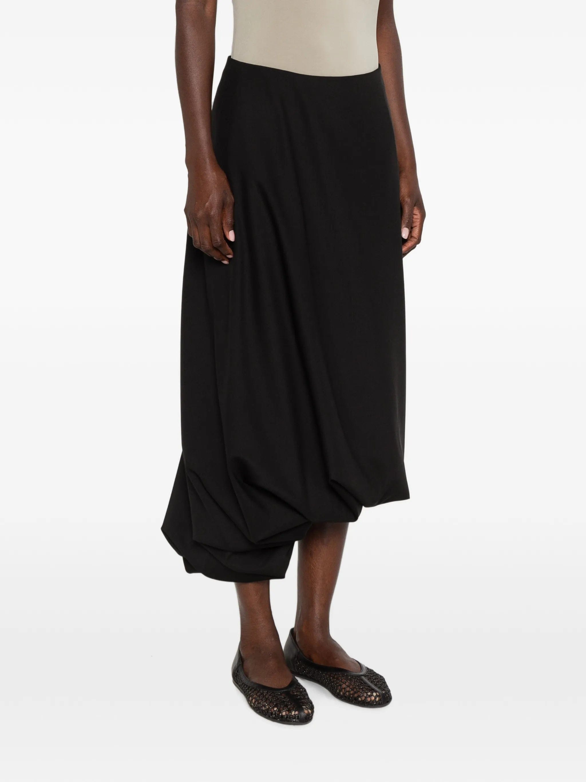 Róhe twisted skirt