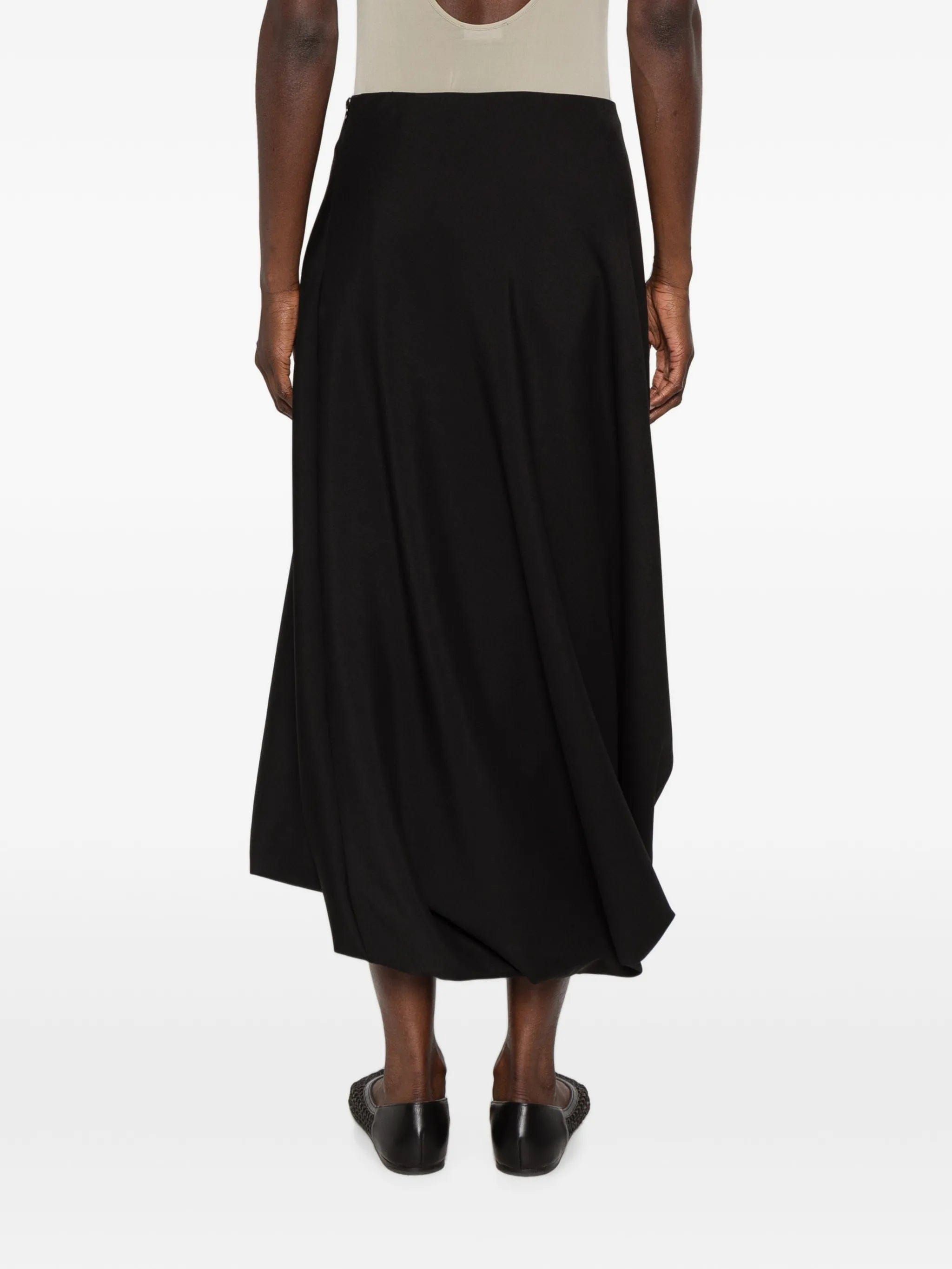 Róhe twisted skirt