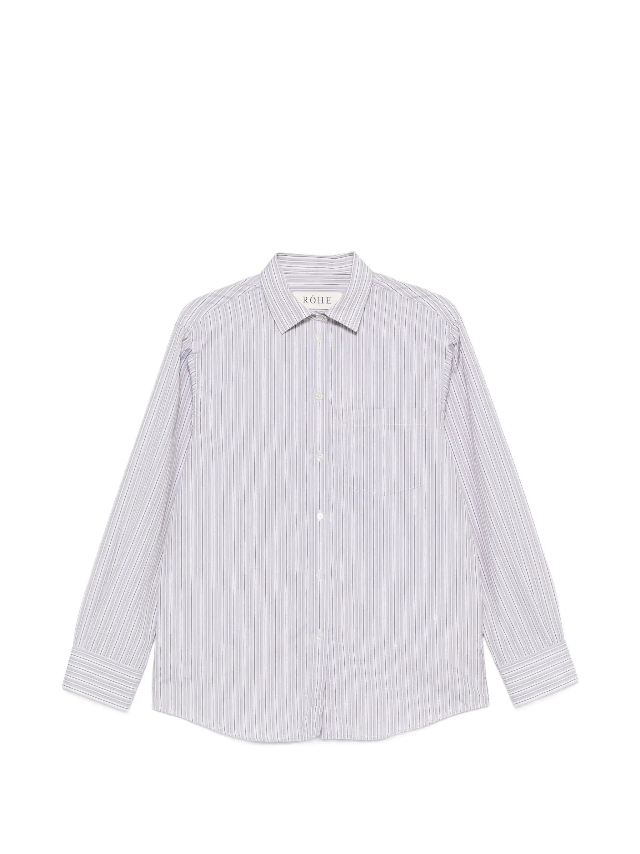 Róhe striped cotton shirt