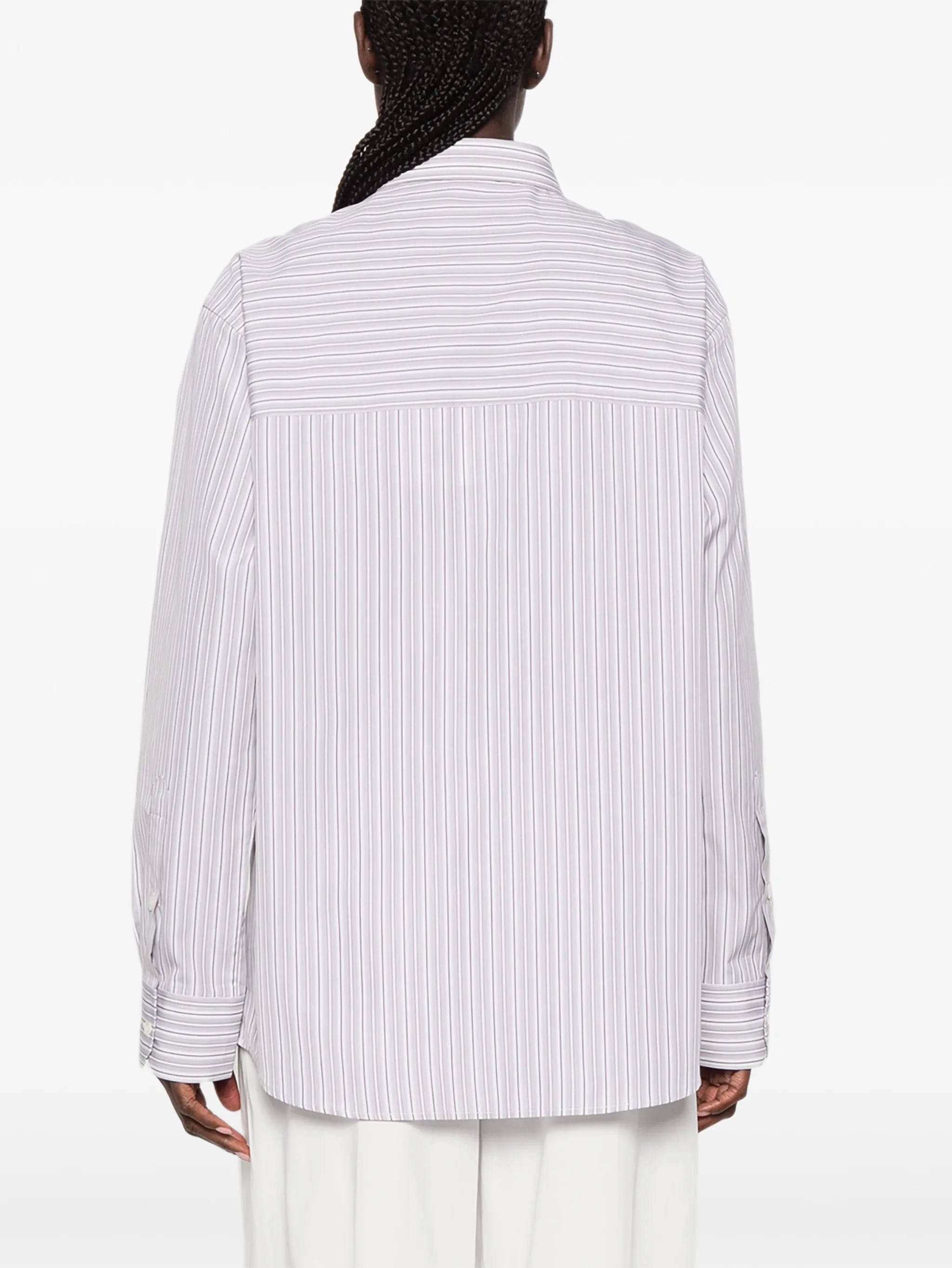 Róhe striped cotton shirt