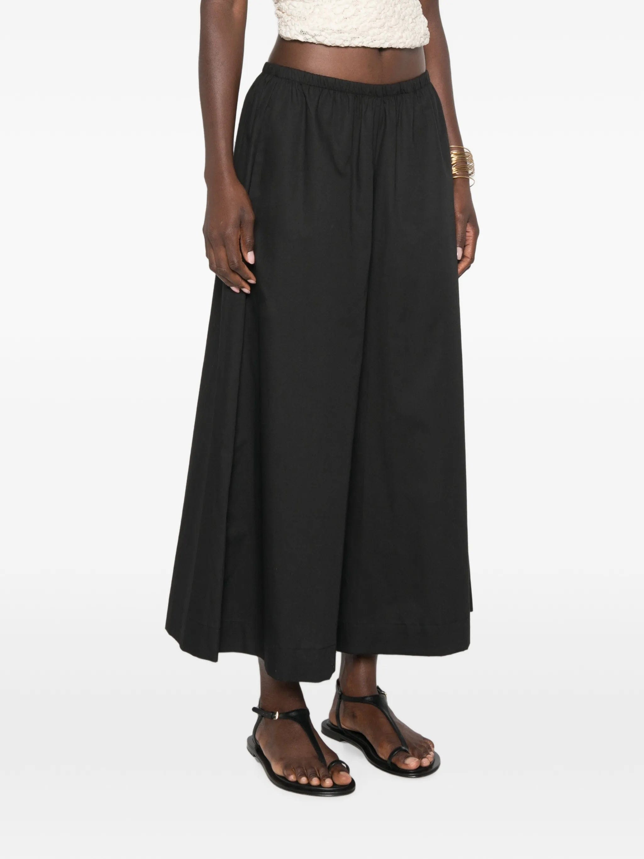 Enza Costa elasticated - waist palazzo pants