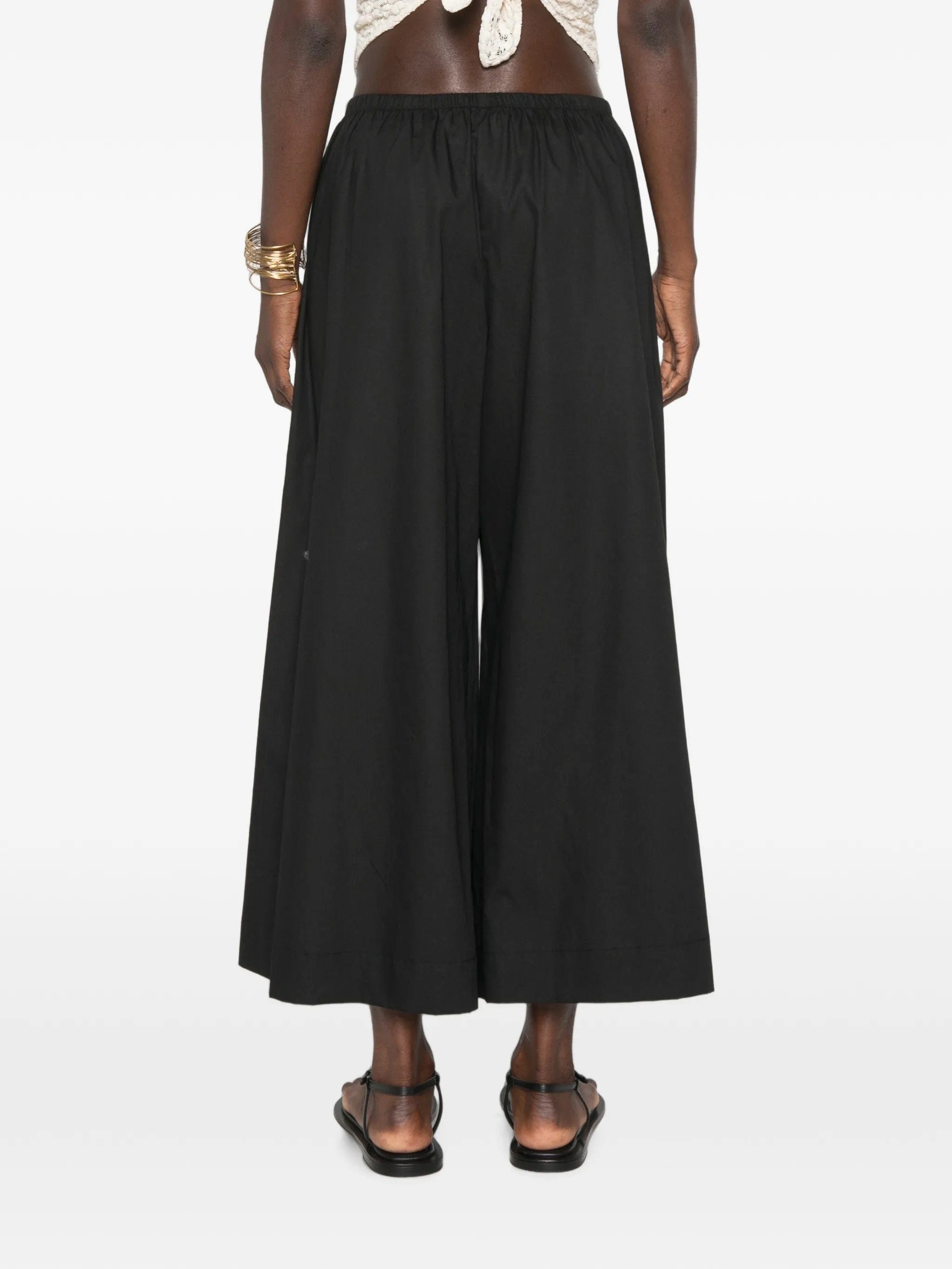 Enza Costa elasticated - waist palazzo pants