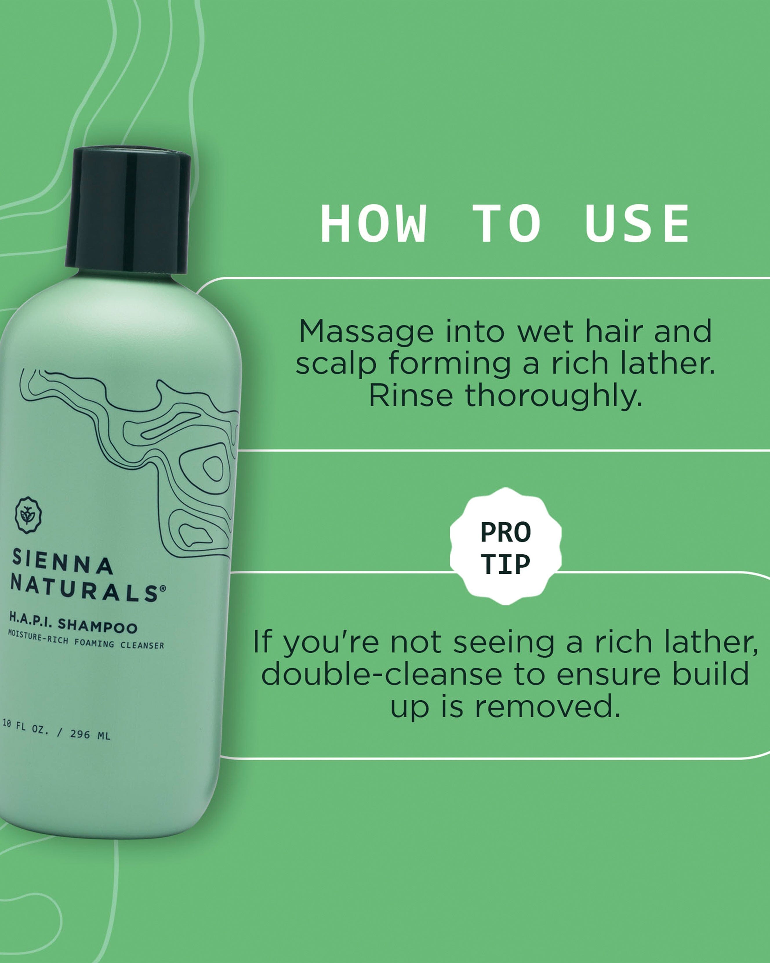 Sienna Naturals H.A.P.I Shampoo