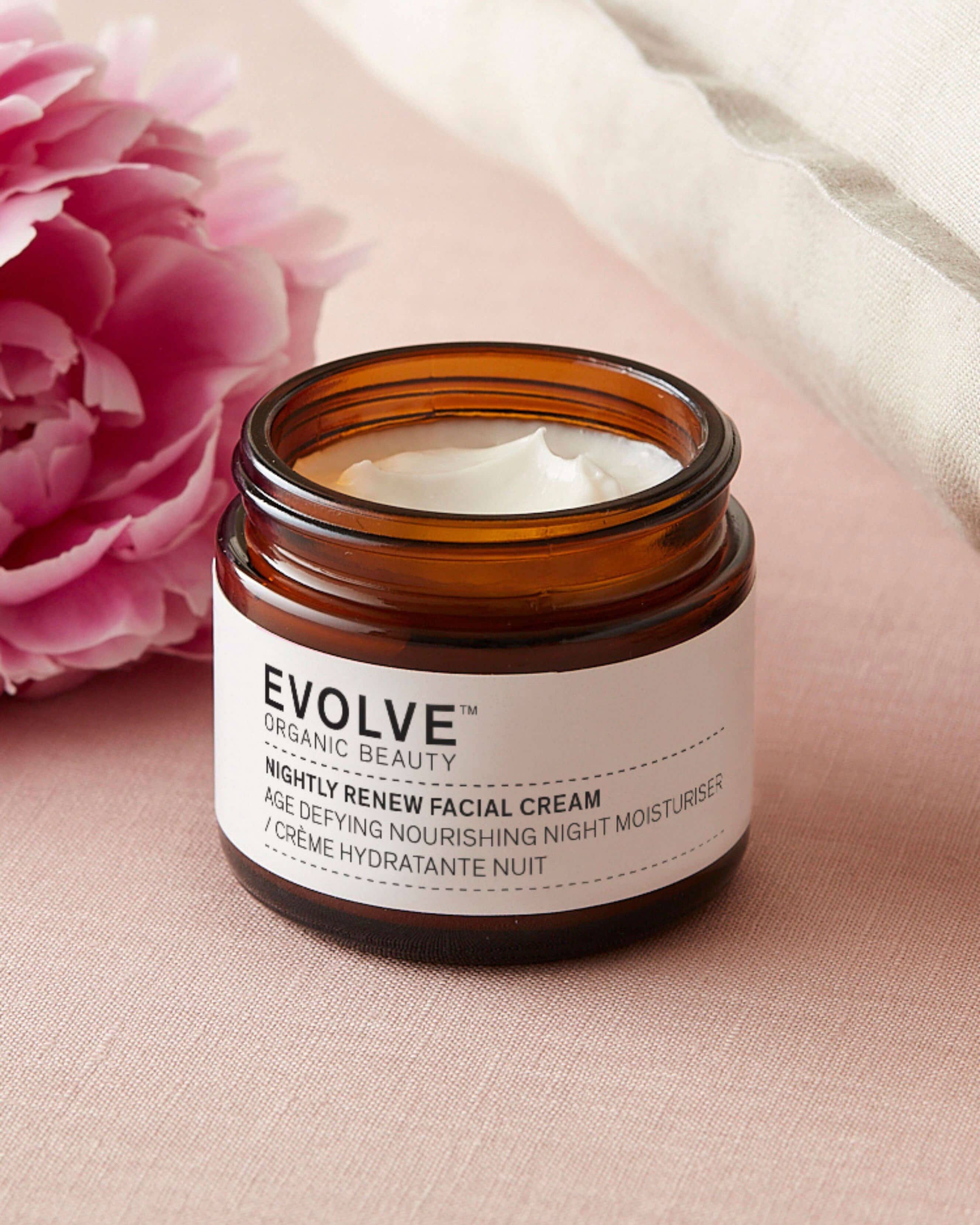 Evolve Organic Beauty Nightly Renew Facial Cream