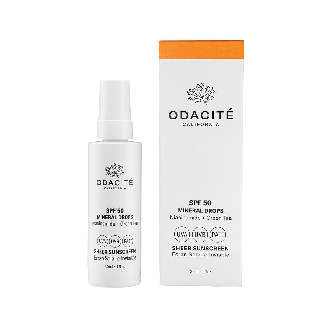 Odacité SPF 50 Sheer Sunscreen Mineral Drops