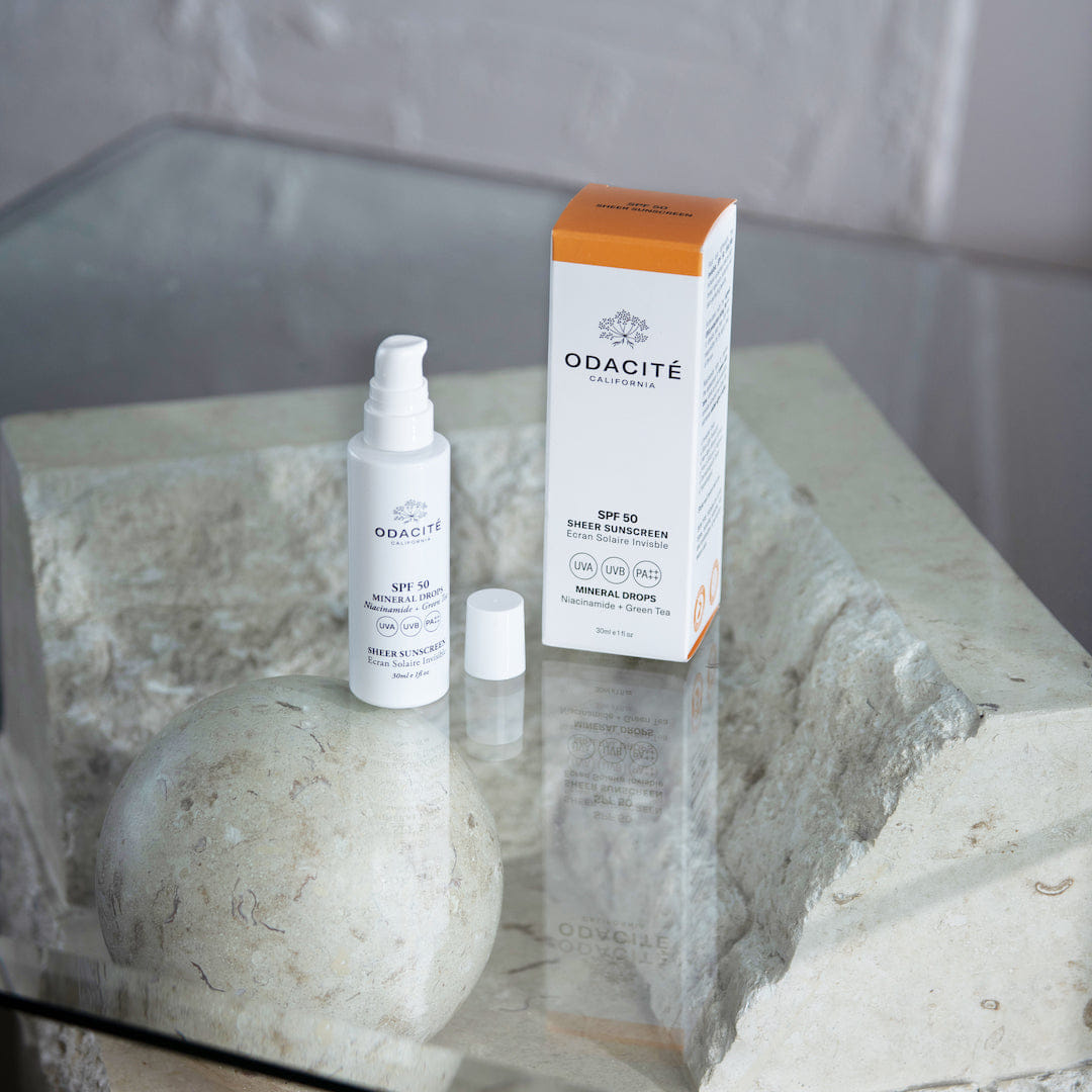 Odacité SPF 50 Sheer Sunscreen Mineral Drops