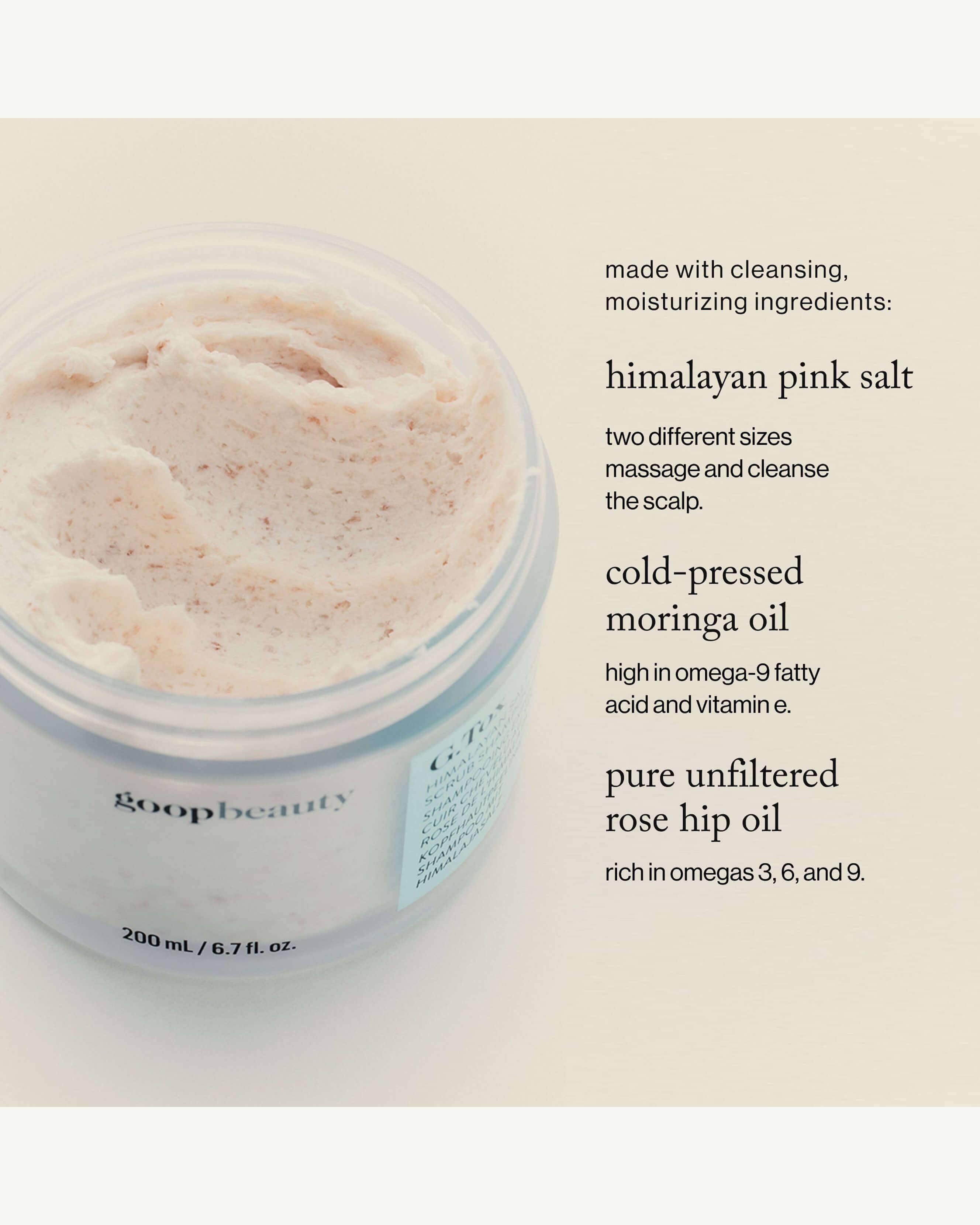 Goop Beauty G.Tox Himalayan Salt Scalp Scrub Shampoo