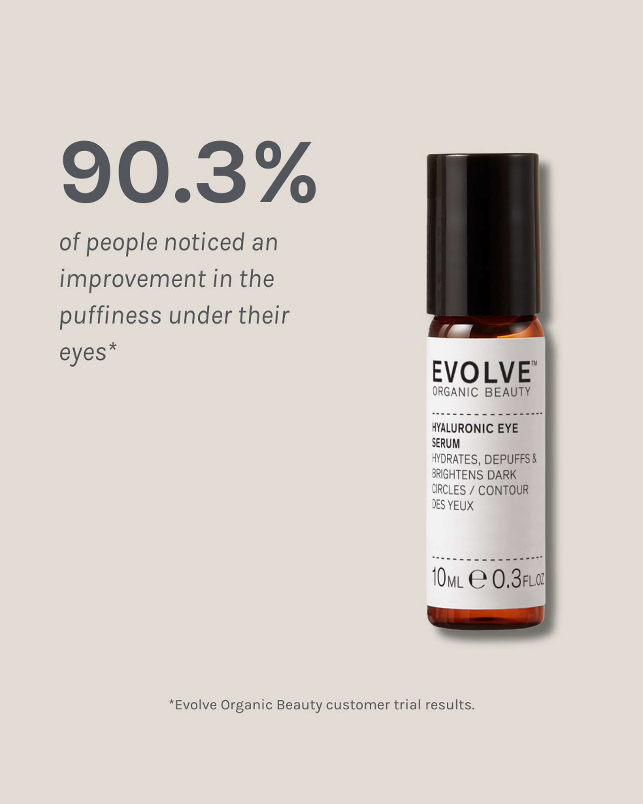 Evolve Organic Beauty Hyaluronic Eye Serum