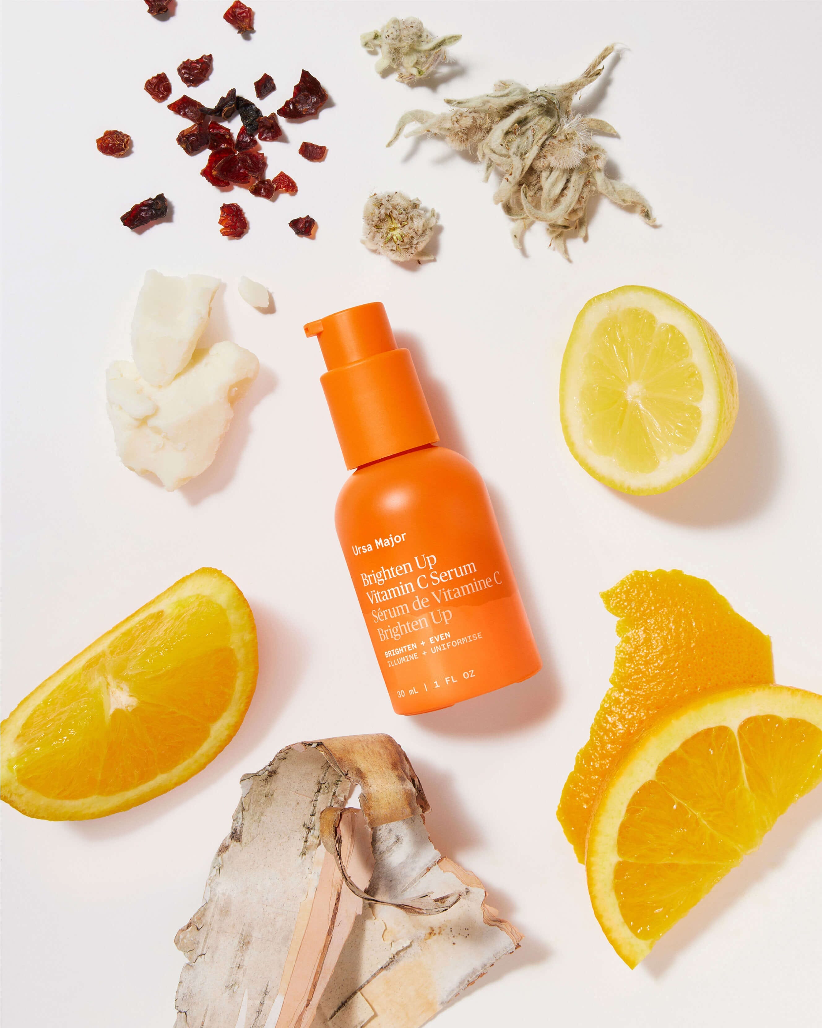 Ursa Major Brighten Up Vitamin C Serum for Brightening, Dark Spots & Aging
