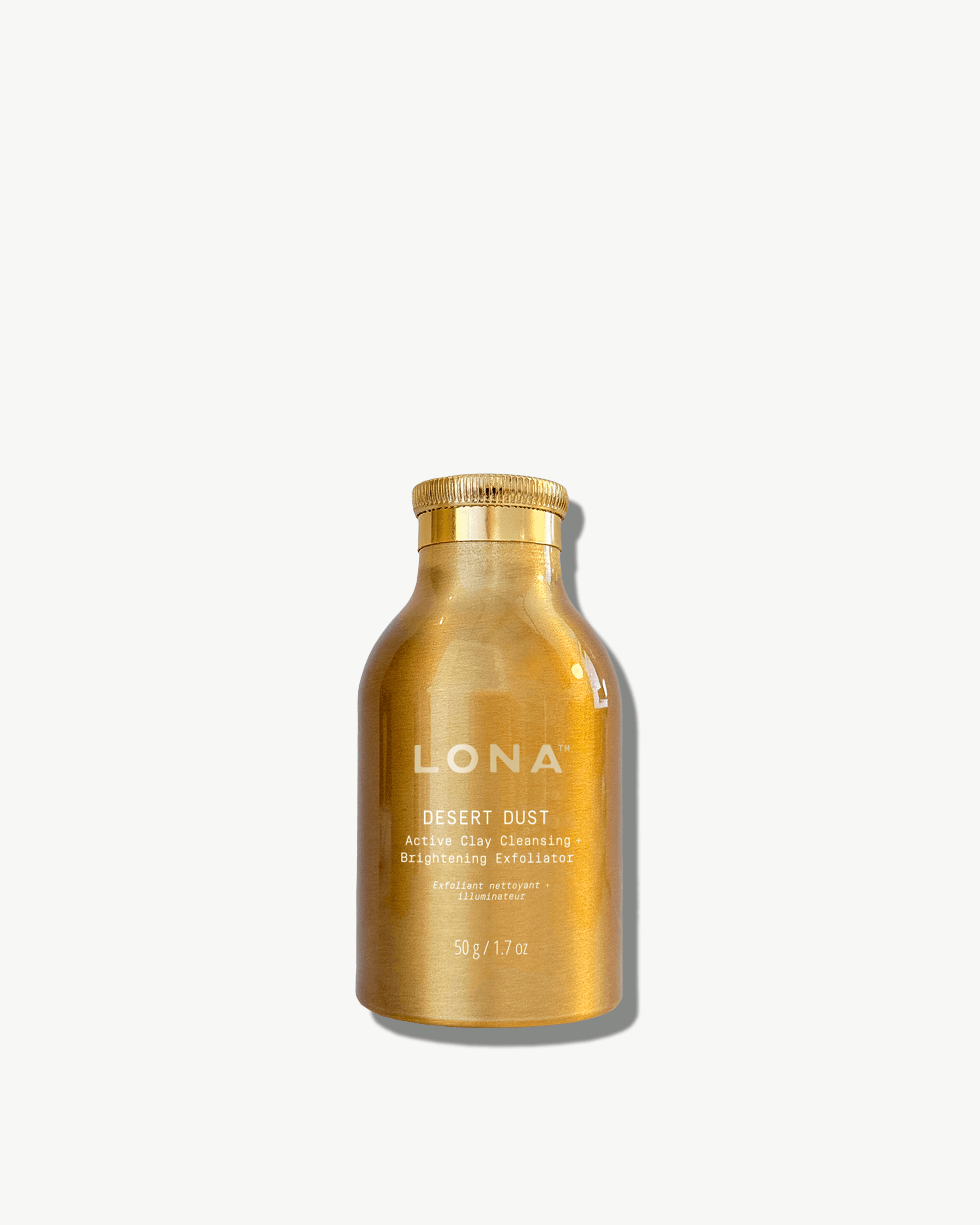 Lona Beauty Desert Dust Active Clay Cleansing + Brightening Exfoliator