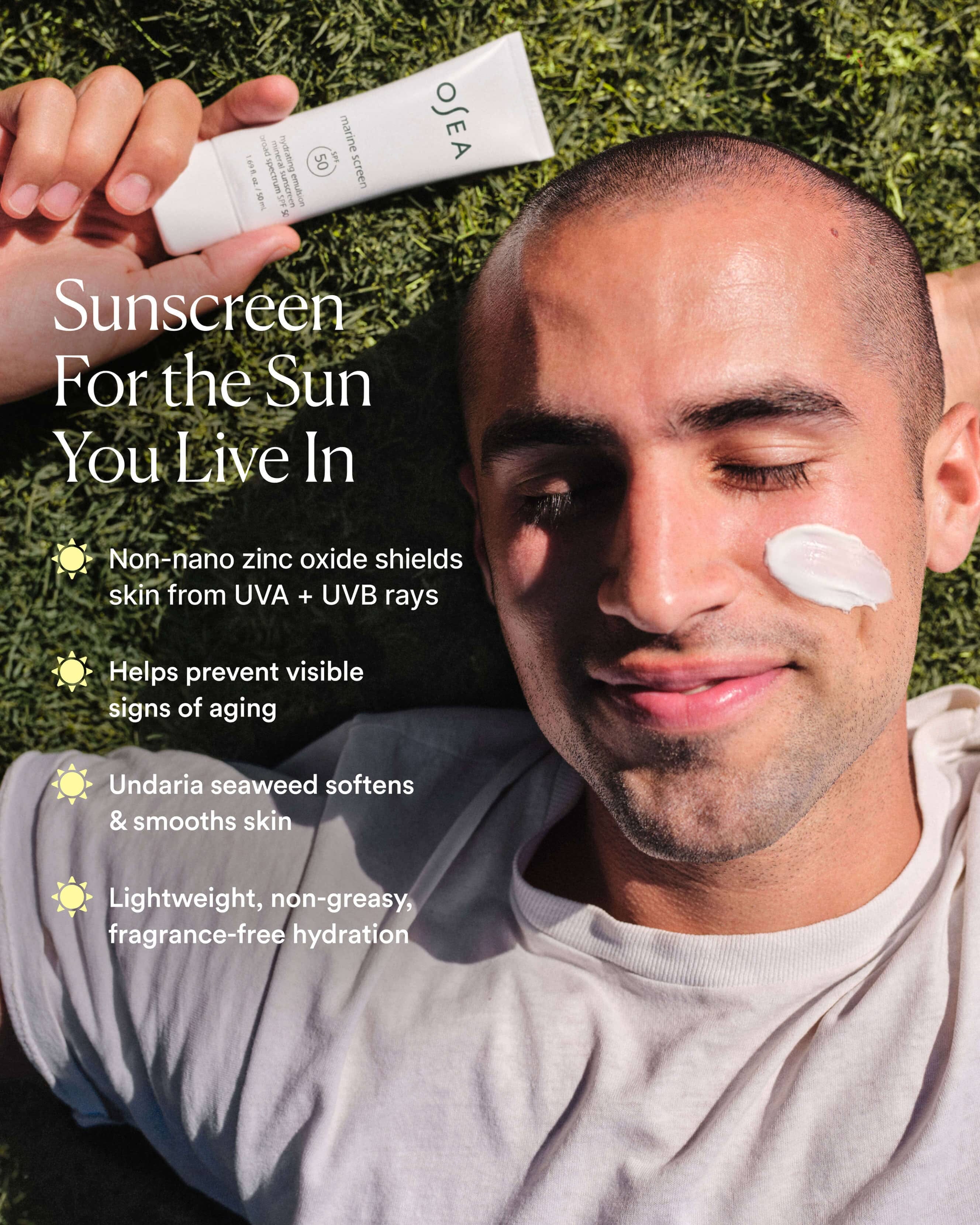 OSEA Marine Screen Mineral SPF 50 Sunscreen