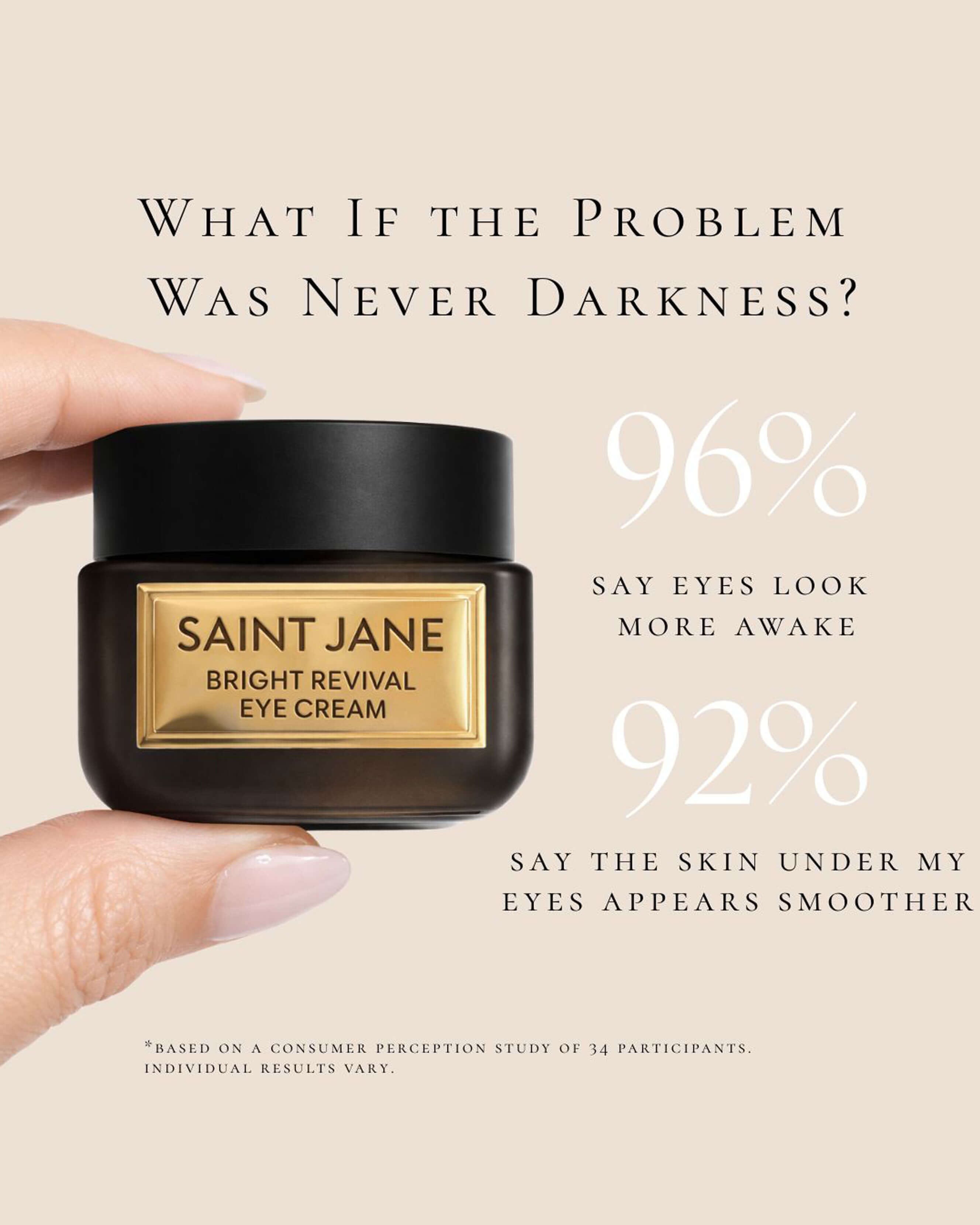 Saint Jane Beauty Bright Revival Peptide Eye Cream
