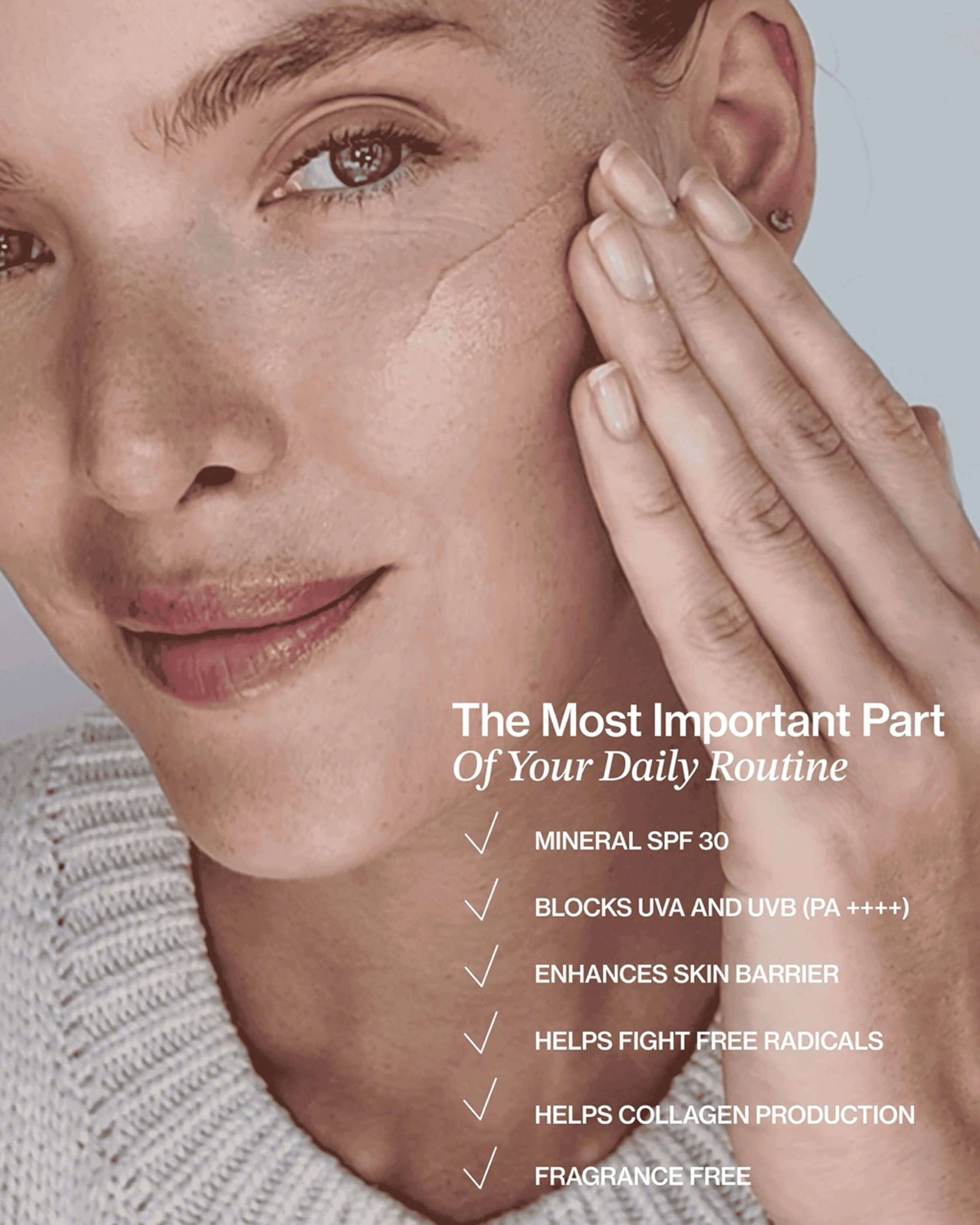 Good Weather Skin The One Daily Sun Cream Warm Glow SPF 30