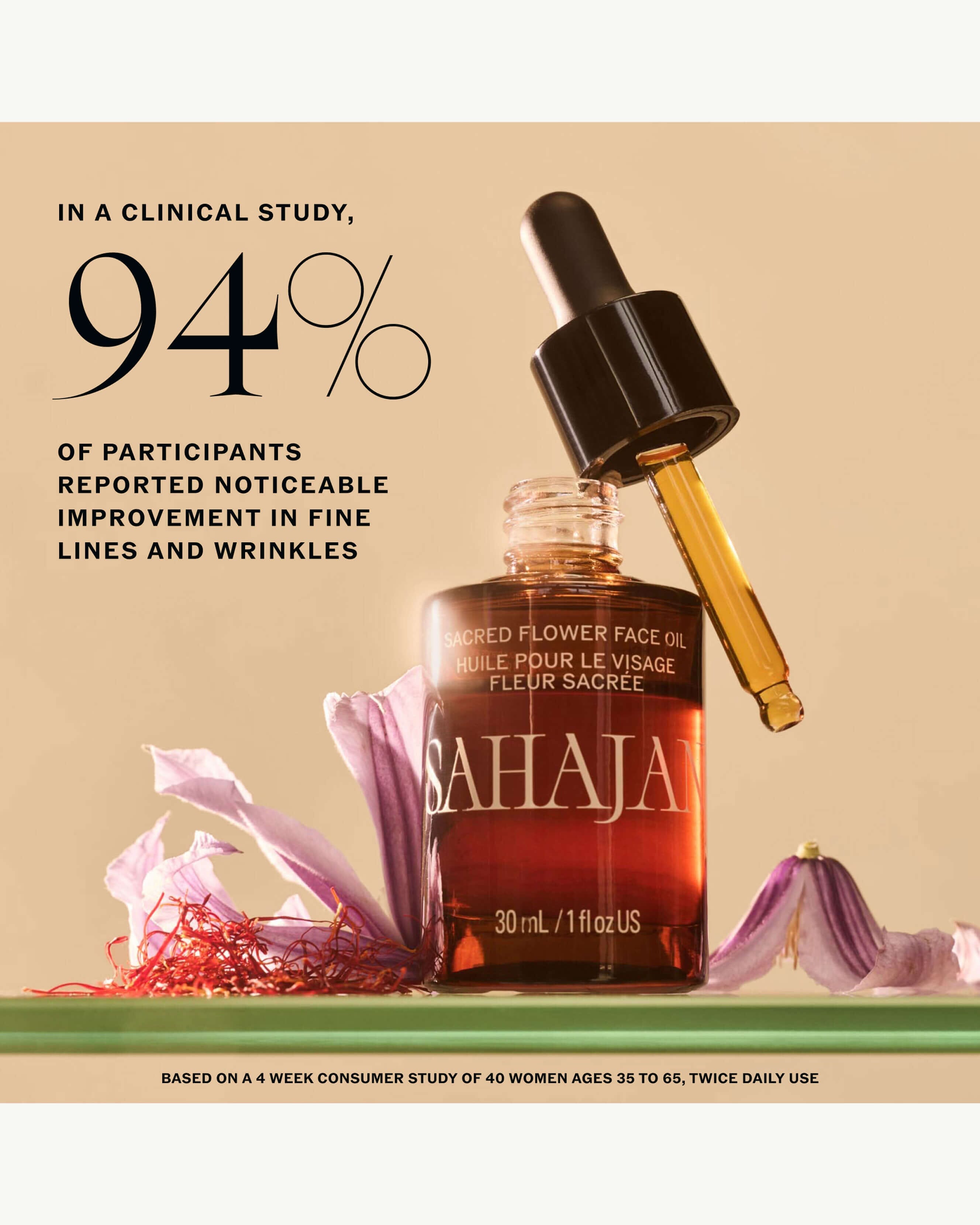 Sahajan Sacred Flower Face Oil